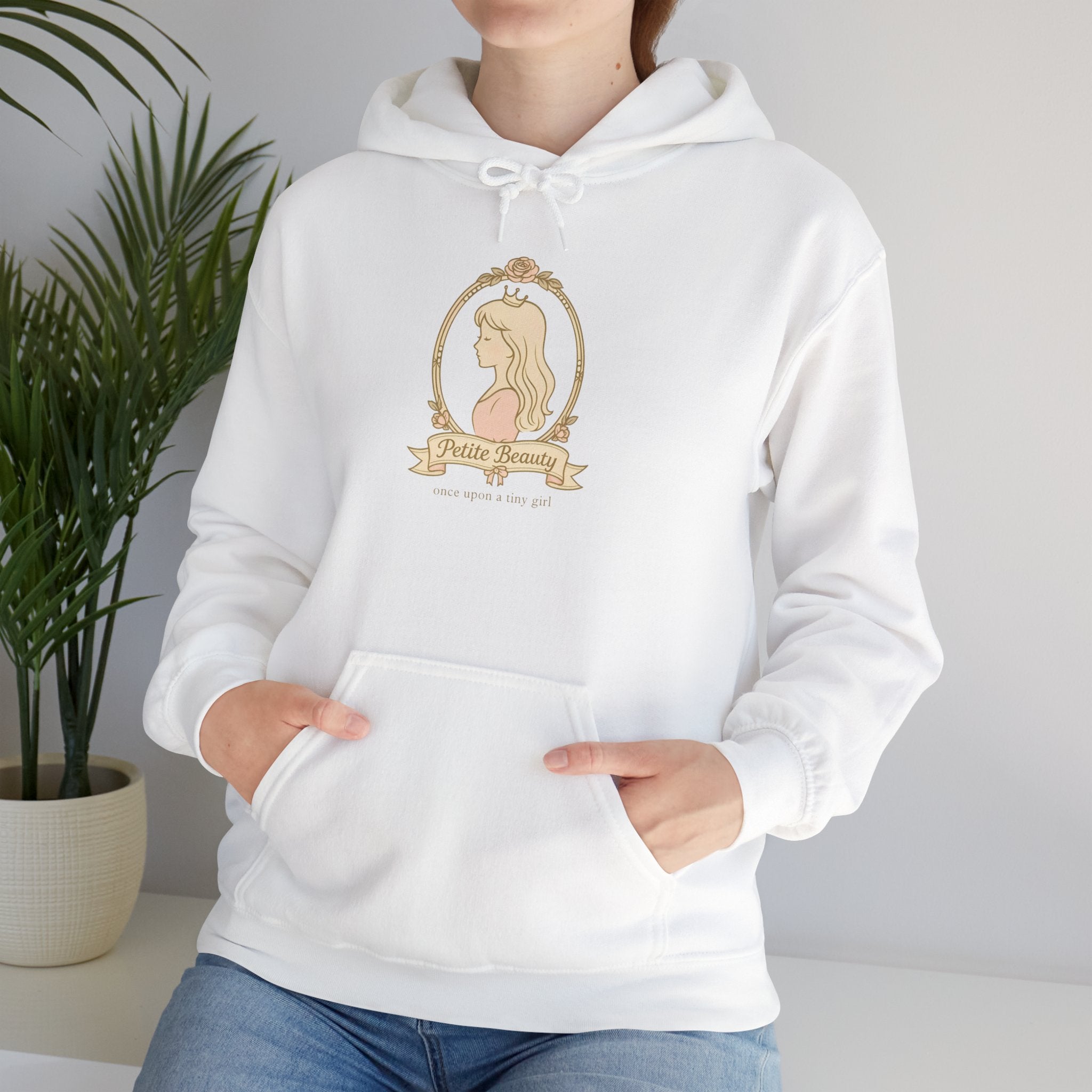 Fairytale Feminine Hooded Sweatshirt — Soft, Romantic Hoodie