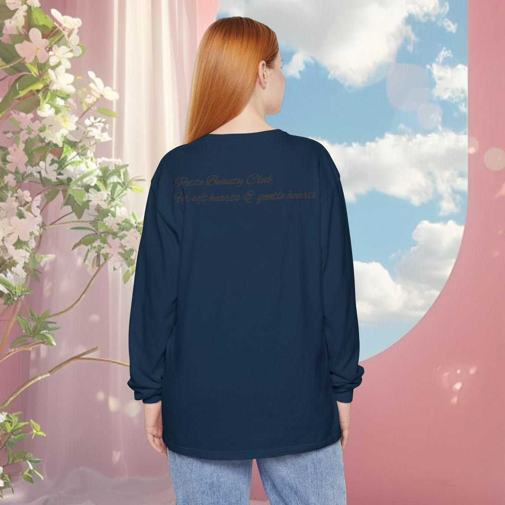 Minimal Feminine Cute Long Sleeve T-Shirt