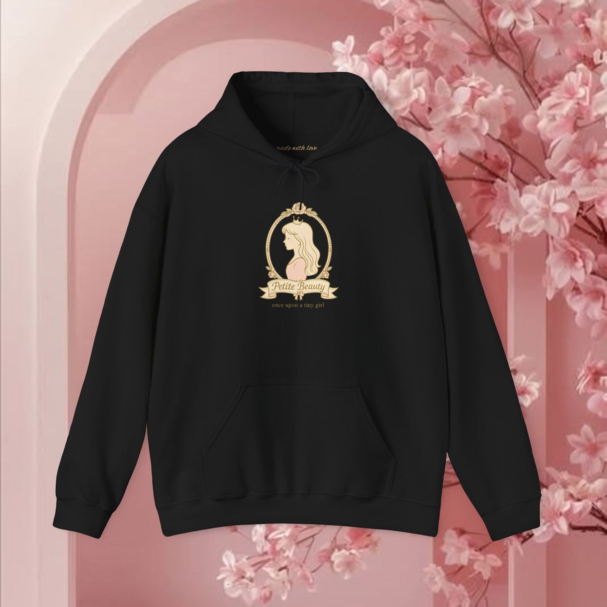 Fairytale Feminine Hooded Sweatshirt — Soft, Romantic Hoodie