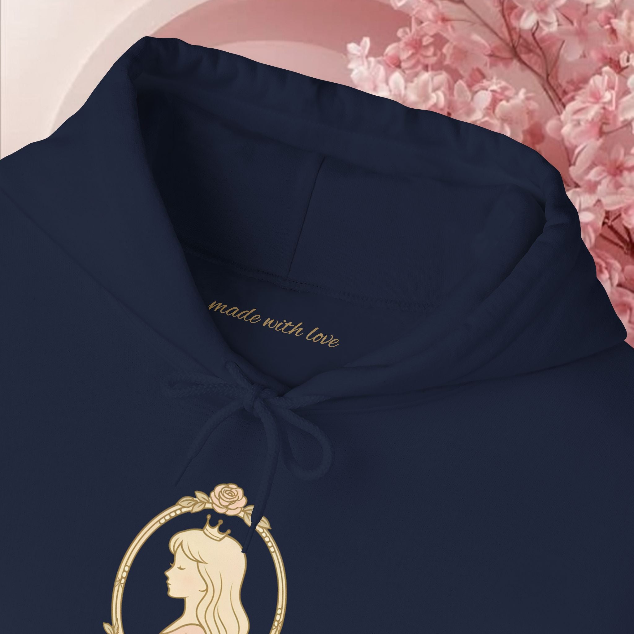 Fairytale Feminine Hooded Sweatshirt — Soft, Romantic Hoodie