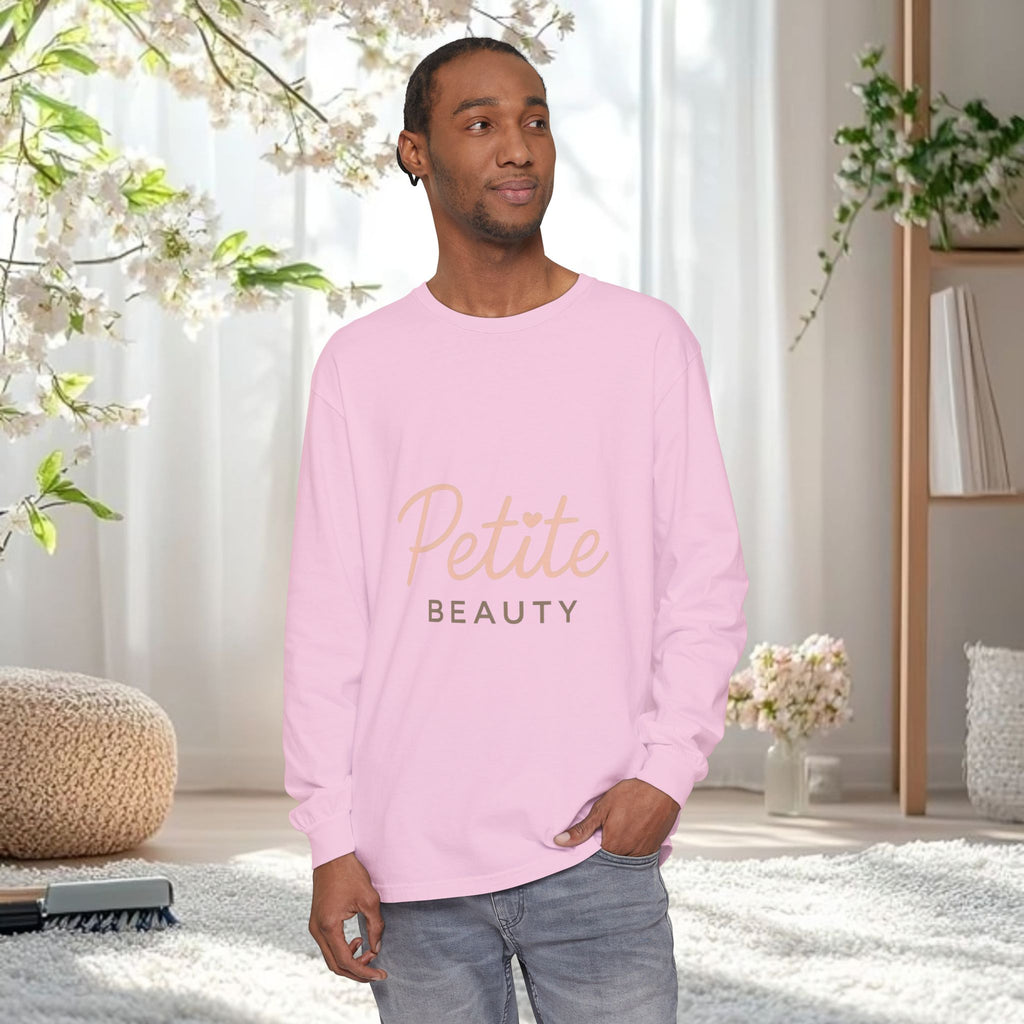 Pink Soft Subtle Long Sleeve T-Shirt