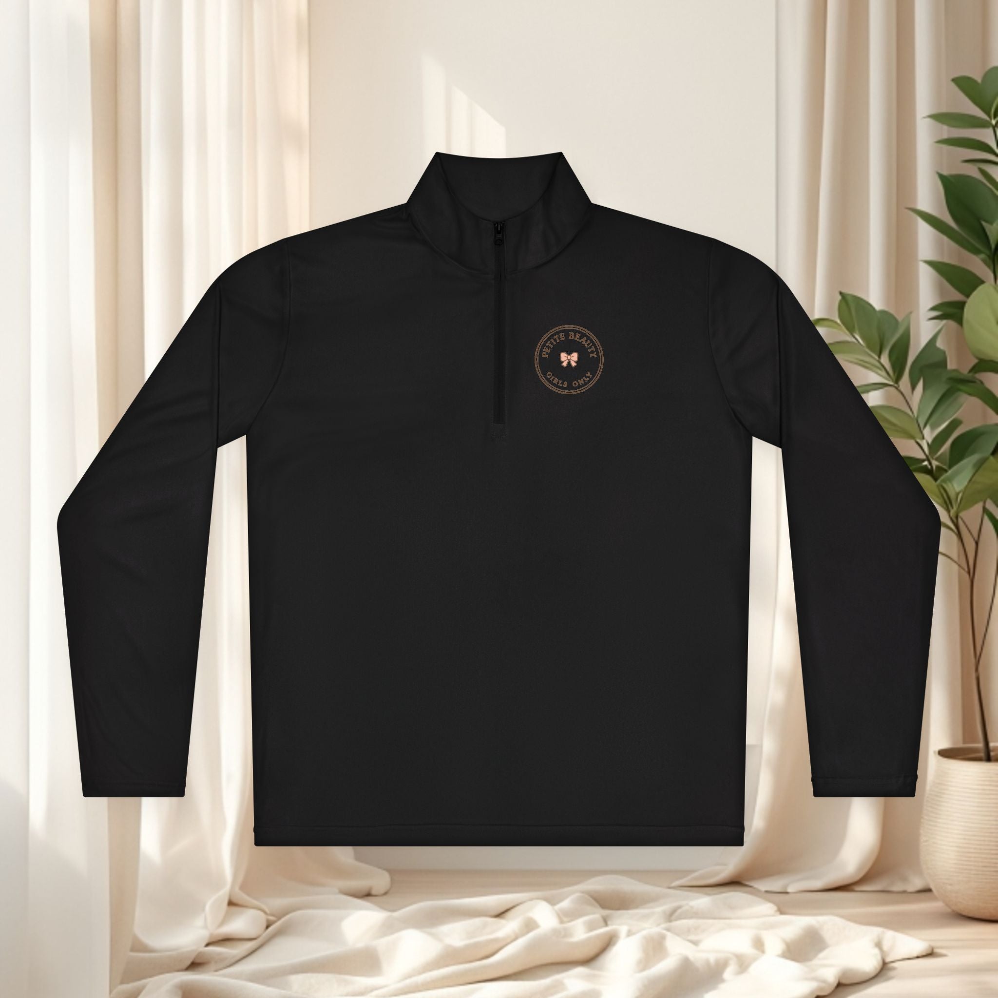 Quiet Club Cute Soft Quarter-Zip Pullover