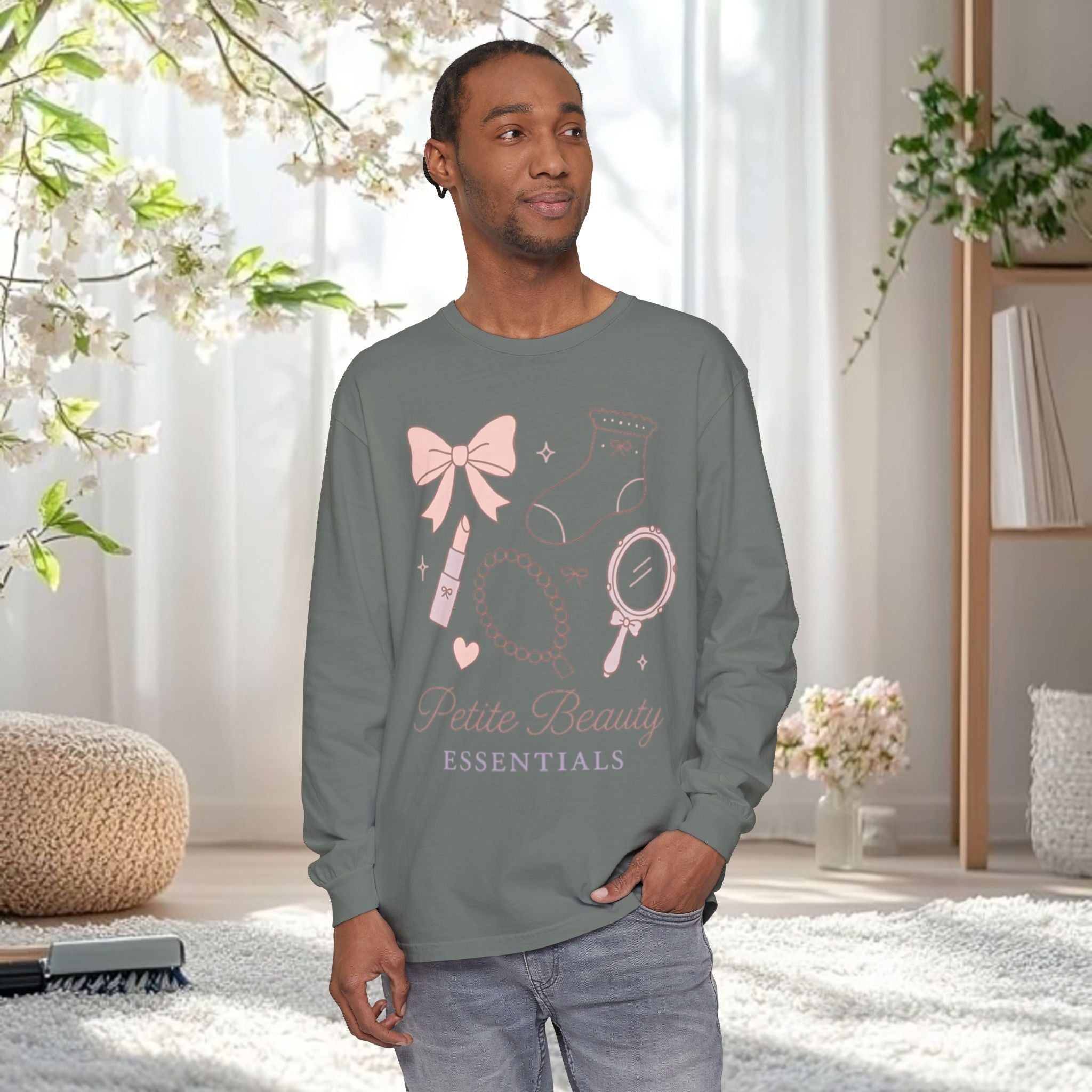 Soft Feminine Cute Long Sleeve T-Shirt