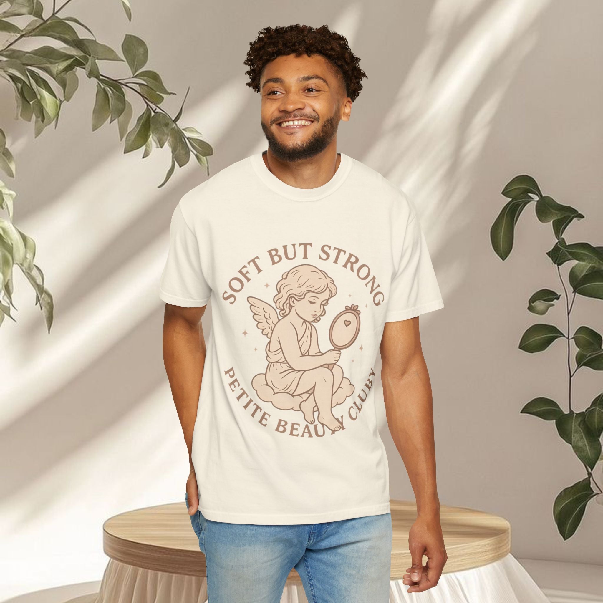 Vintage Angel Feminine T-Shirt — Angel Graphic Tee