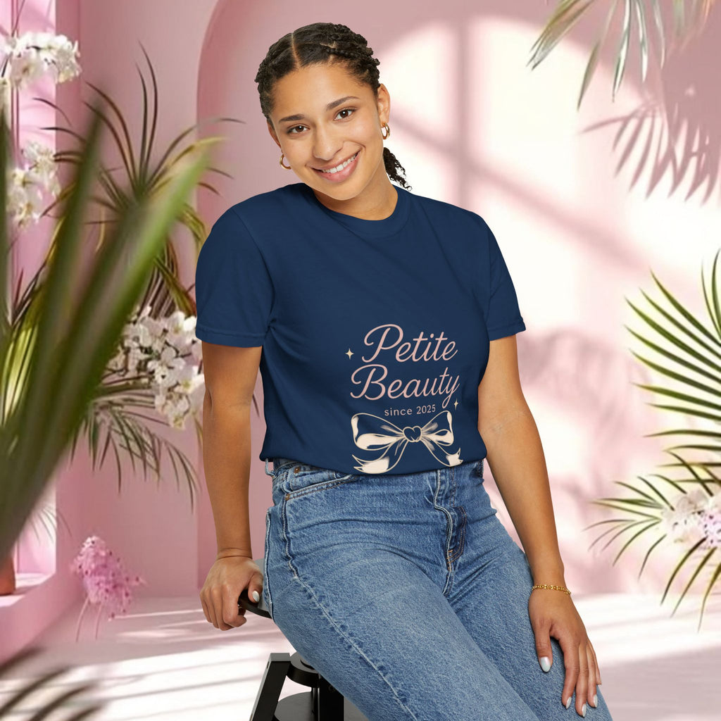 Cute Pink Feminine T-Shirt — Girly Graphic Tee