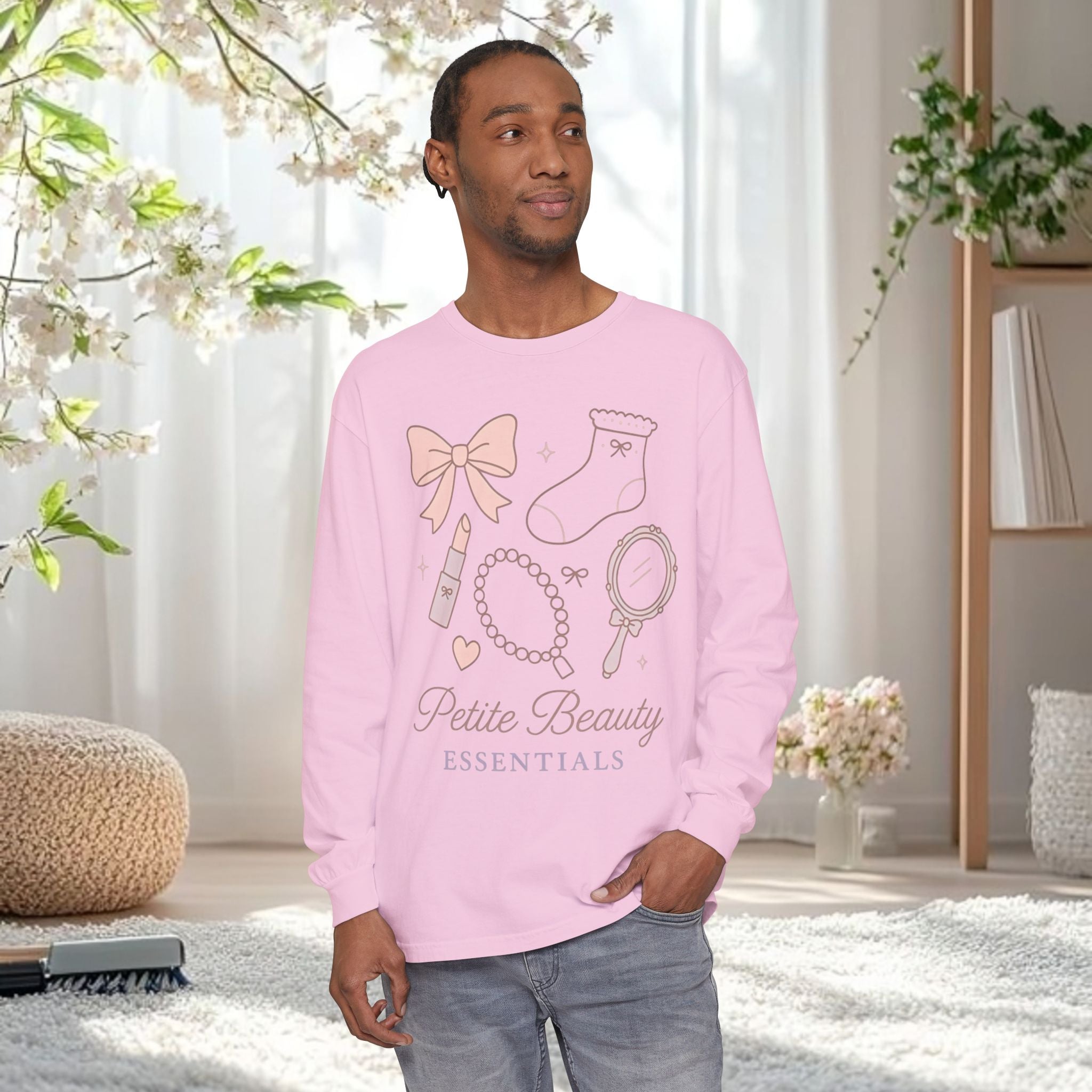 Soft Feminine Cute Long Sleeve T-Shirt