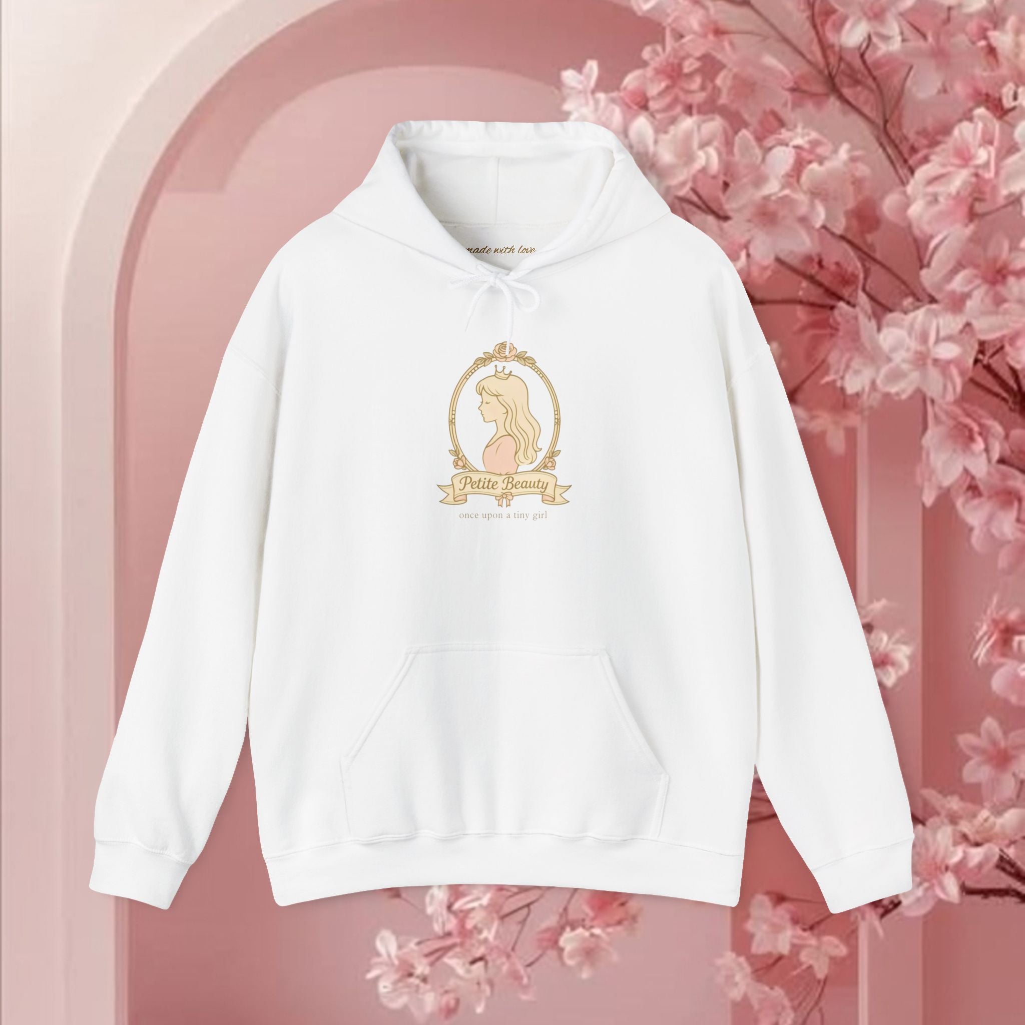 Fairytale Feminine Hooded Sweatshirt — Soft, Romantic Hoodie