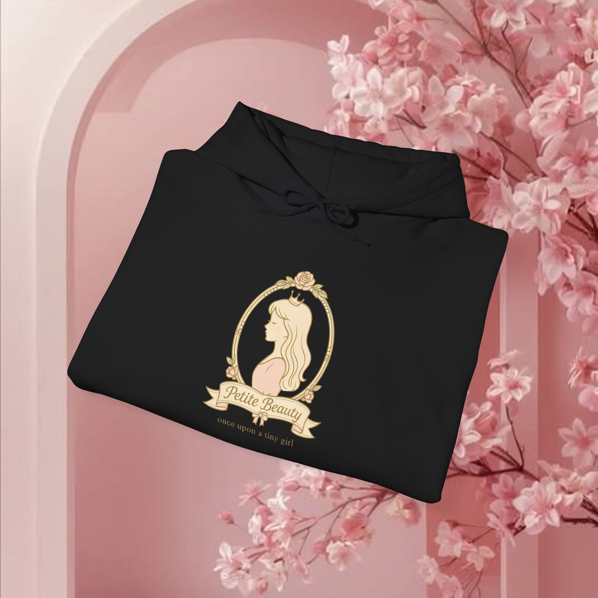 Fairytale Feminine Hooded Sweatshirt — Soft, Romantic Hoodie