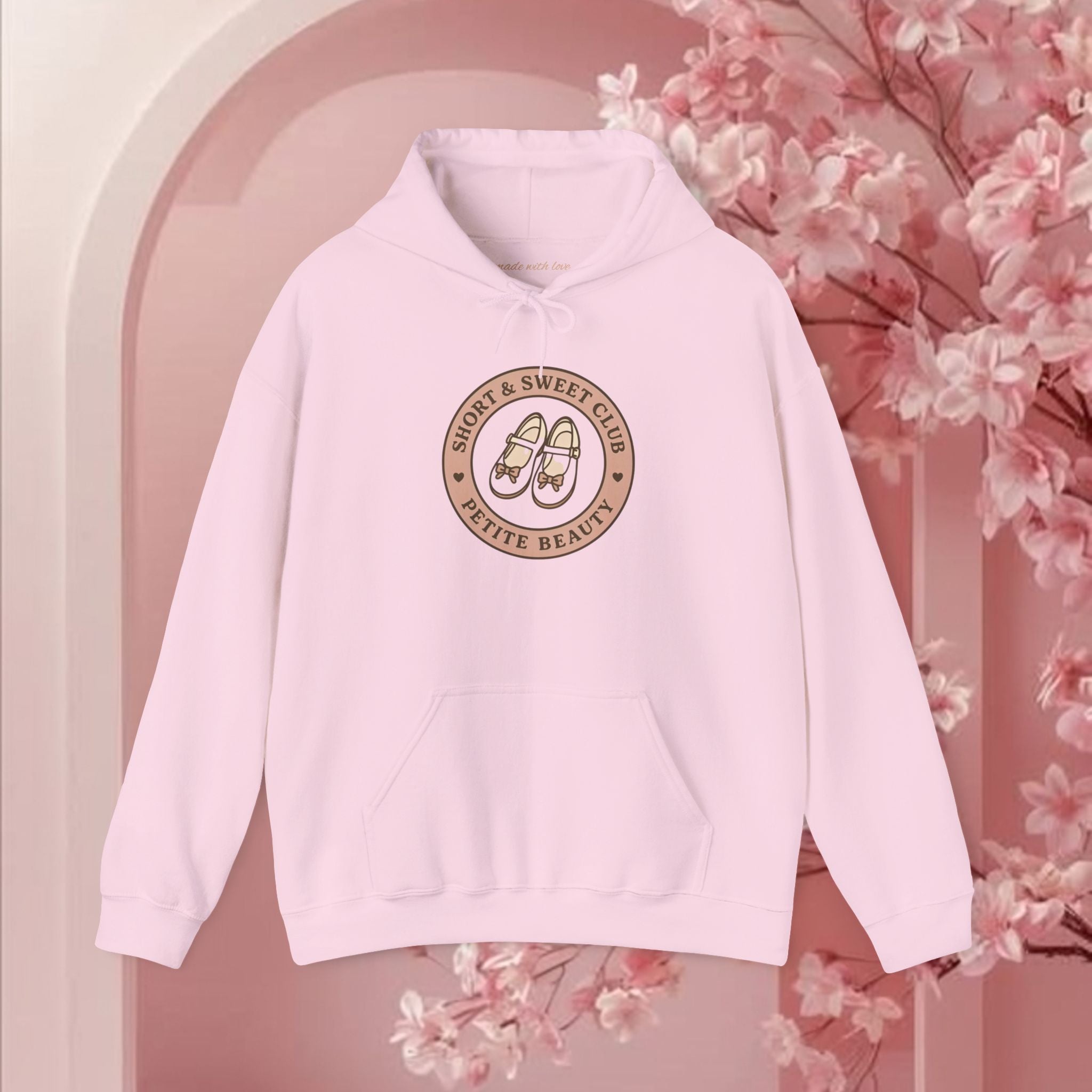 Cute Pink Feminine Hoodie — Pink Cute Sweatshirt