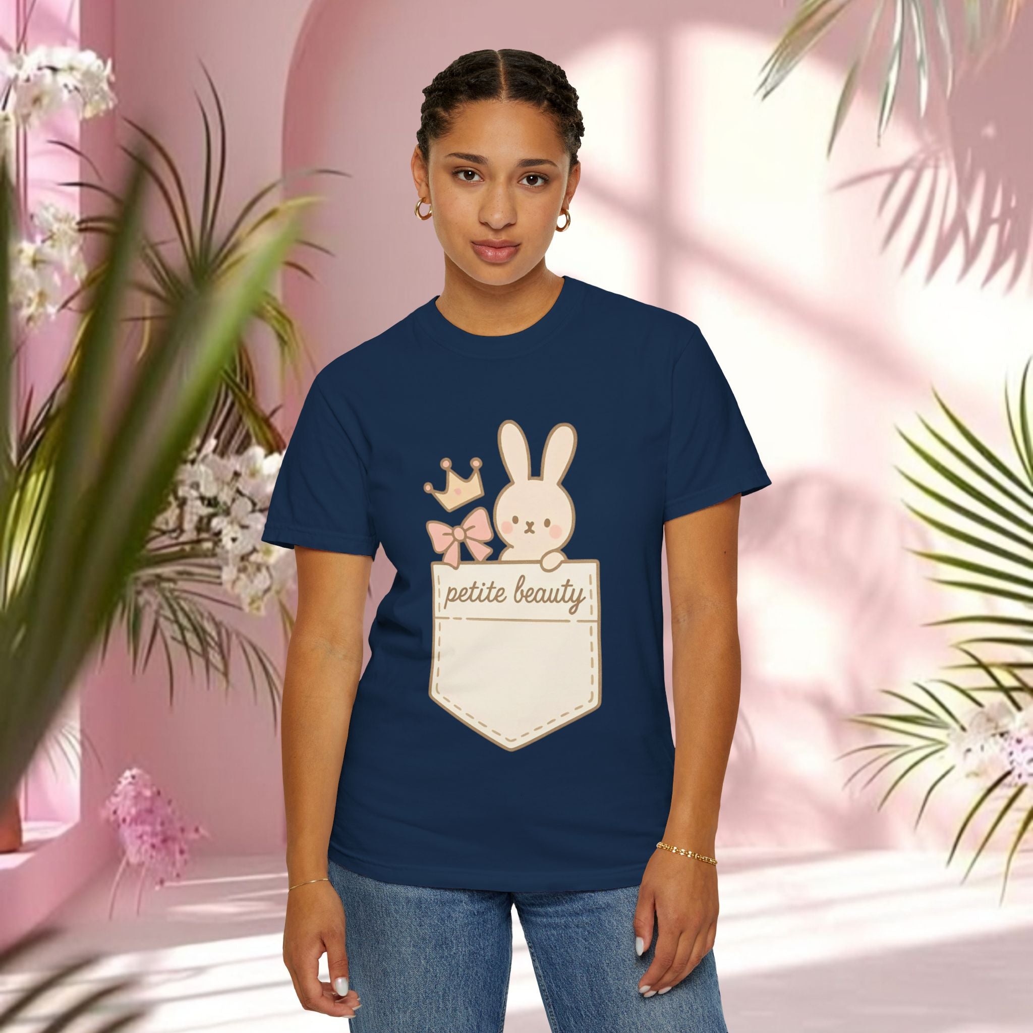 Cute Pink Bunny T-Shirt — Adorable Easter & Everyday Graphic Tee