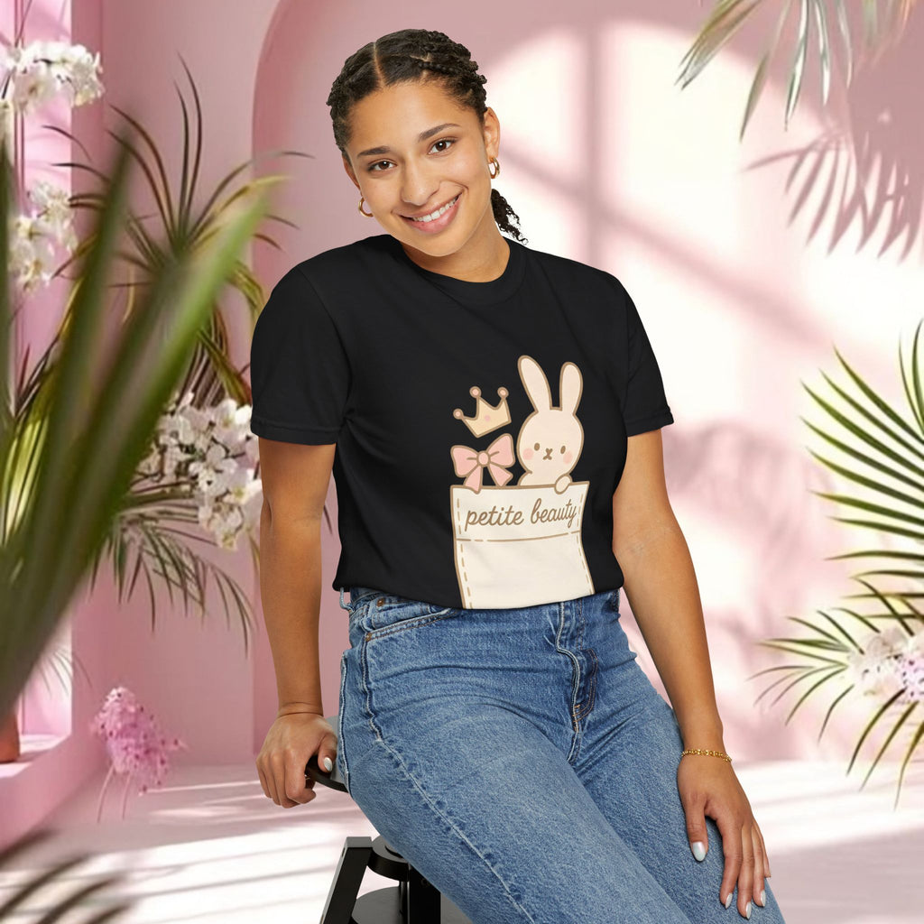 Cute Pink Bunny T-Shirt — Adorable Easter & Everyday Graphic Tee