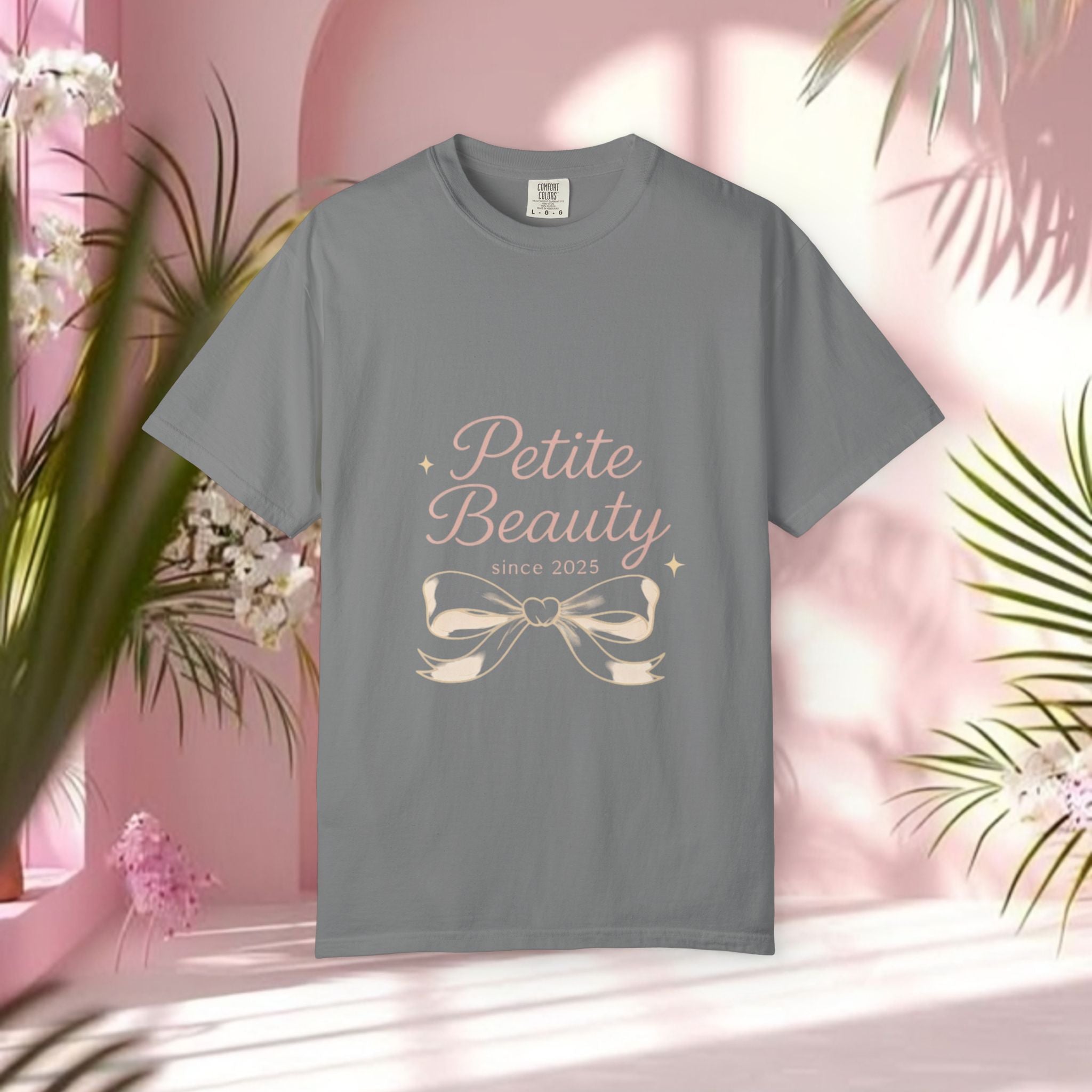 Cute Pink Feminine T-Shirt — Girly Graphic Tee