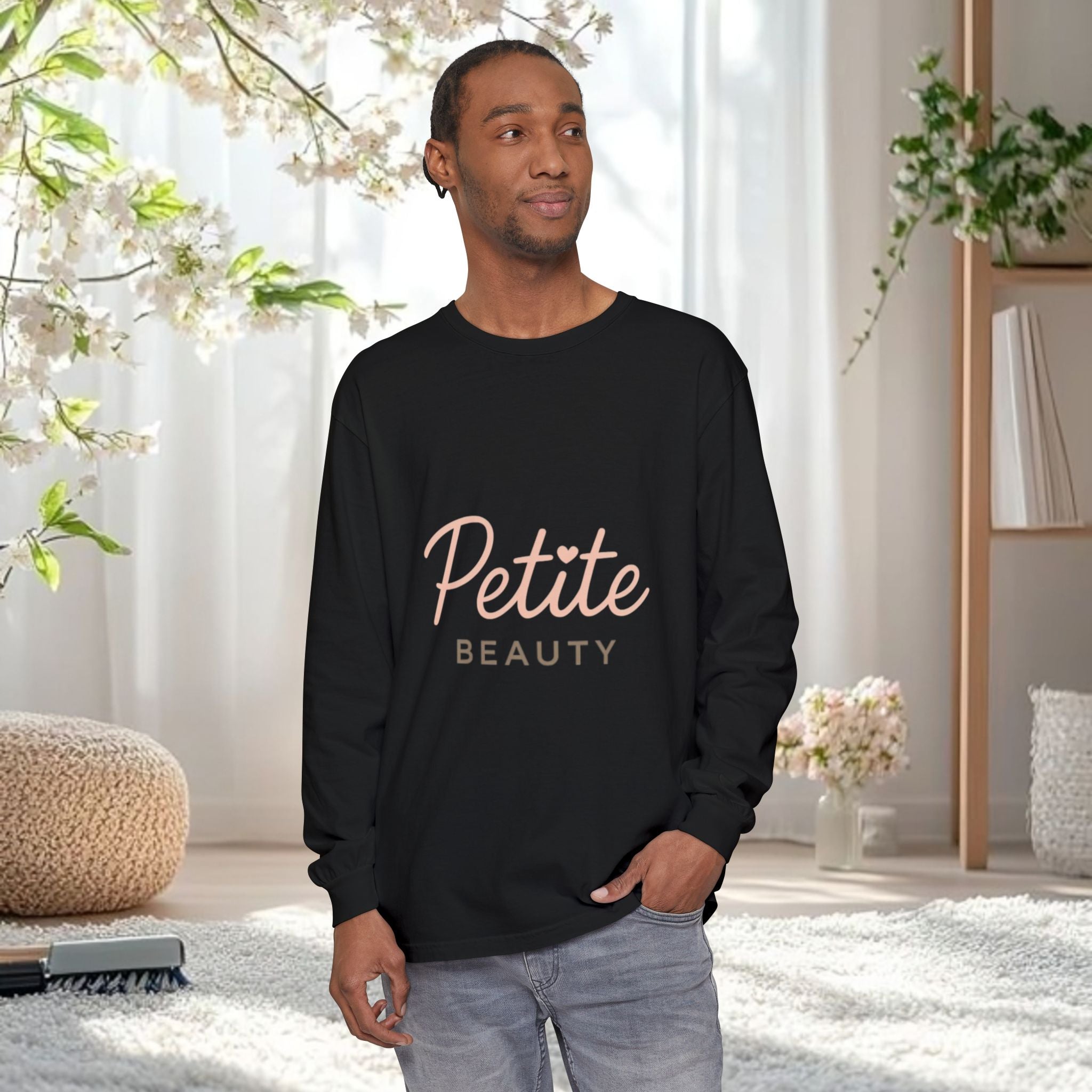 Pink Soft Subtle Long Sleeve T-Shirt