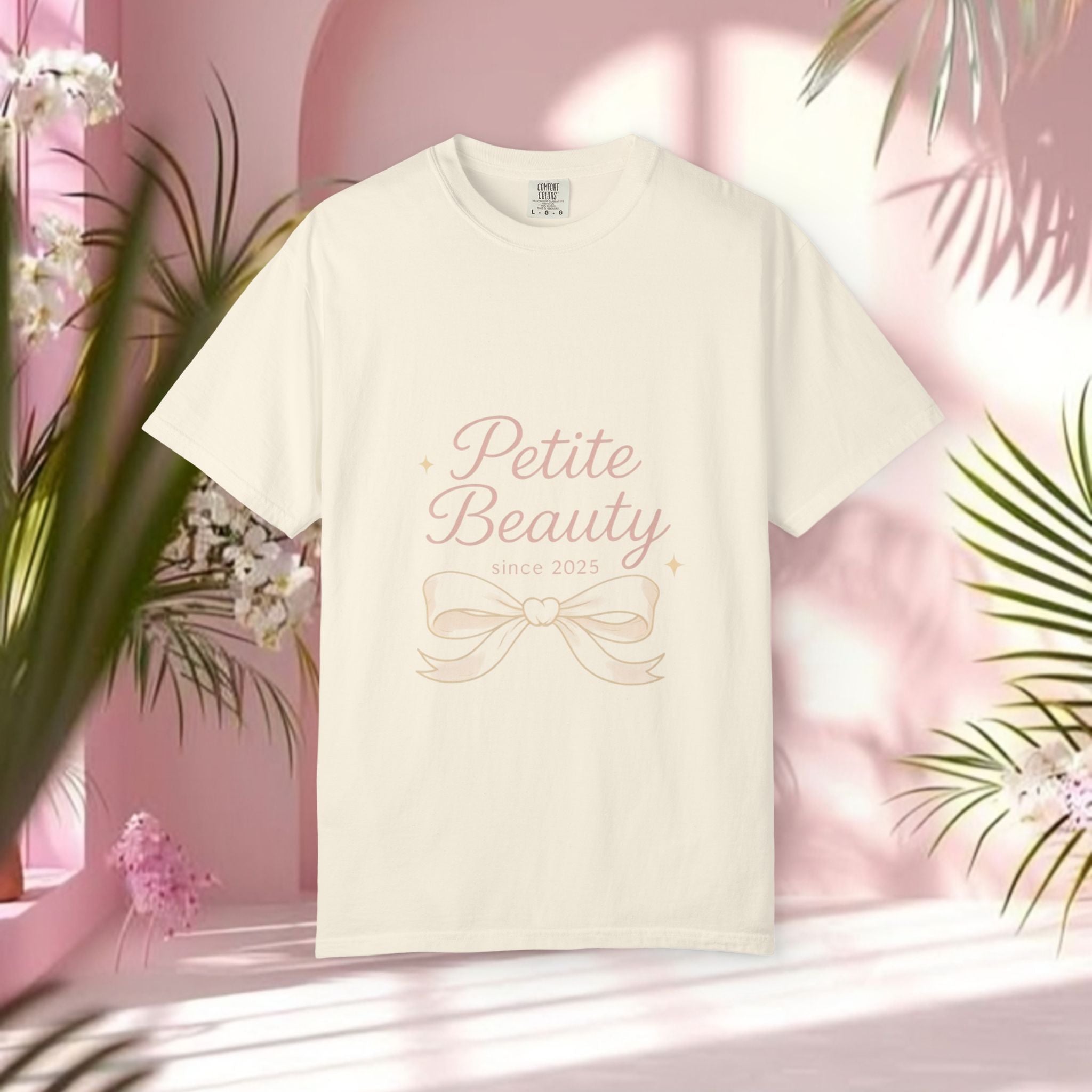 Cute Pink Feminine T-Shirt — Girly Graphic Tee