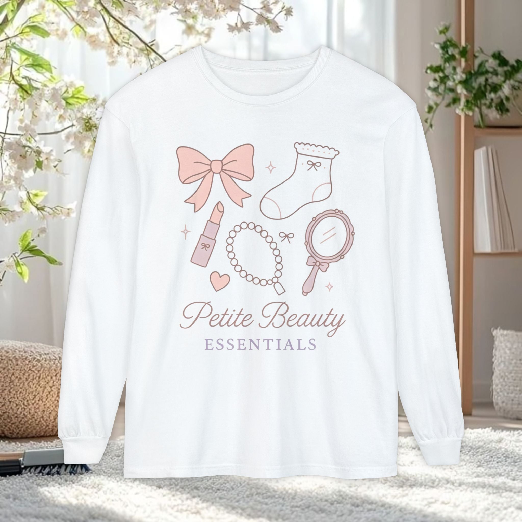 Soft Feminine Cute Long Sleeve T-Shirt
