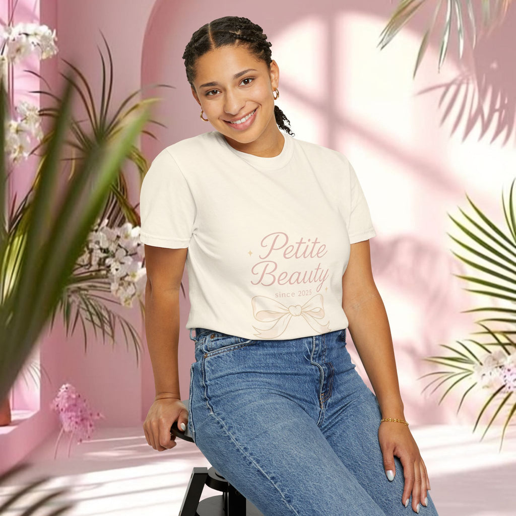 Cute Pink Feminine T-Shirt — Girly Graphic Tee