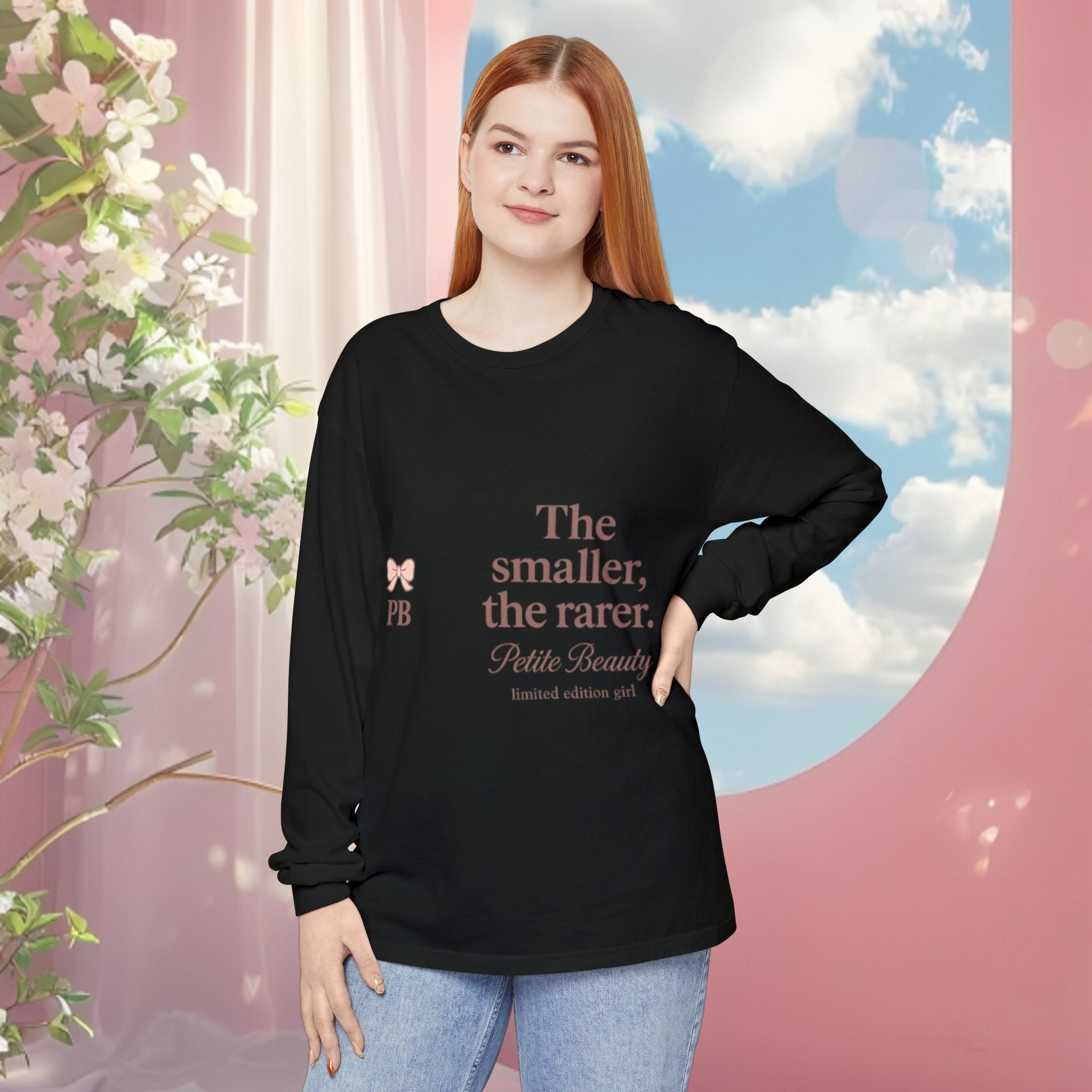 Quiet Declaration Feminine Long Sleeve T-Shirt