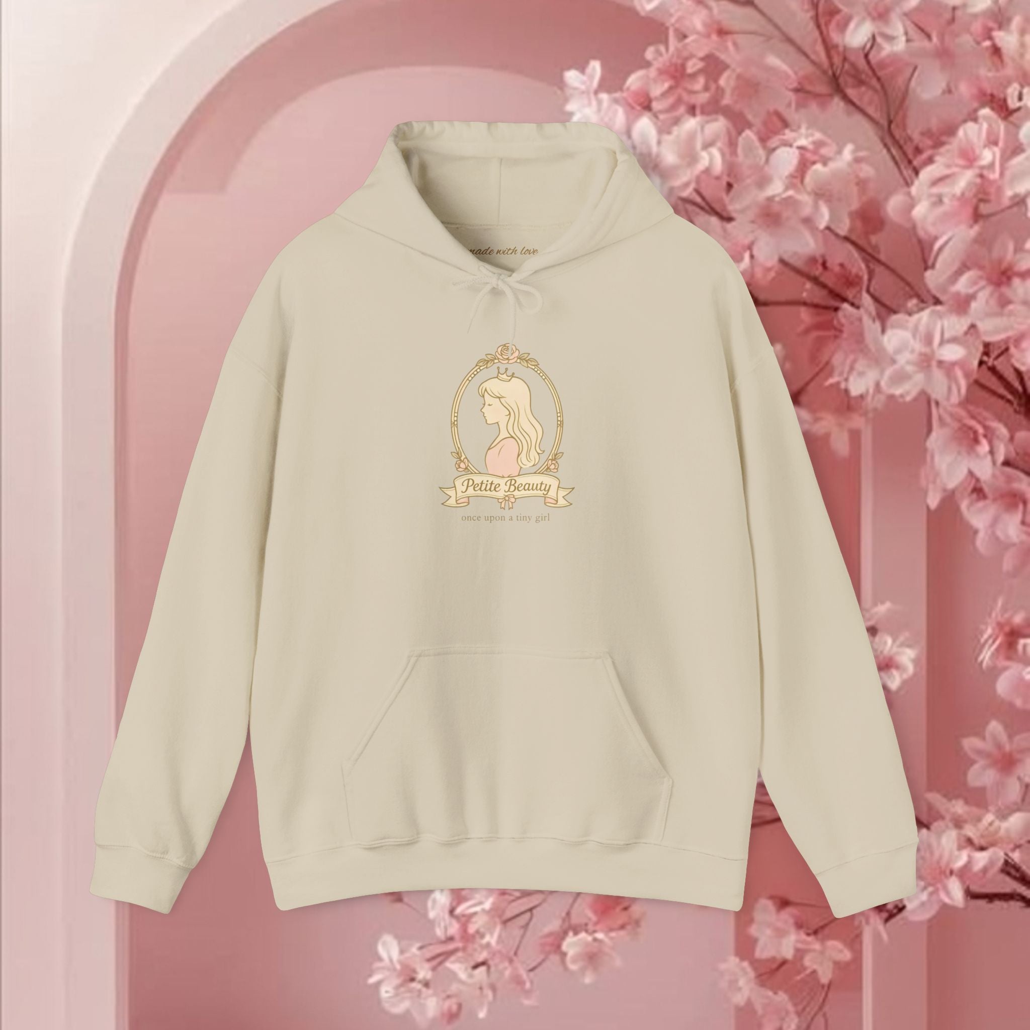 Fairytale Feminine Hooded Sweatshirt — Soft, Romantic Hoodie