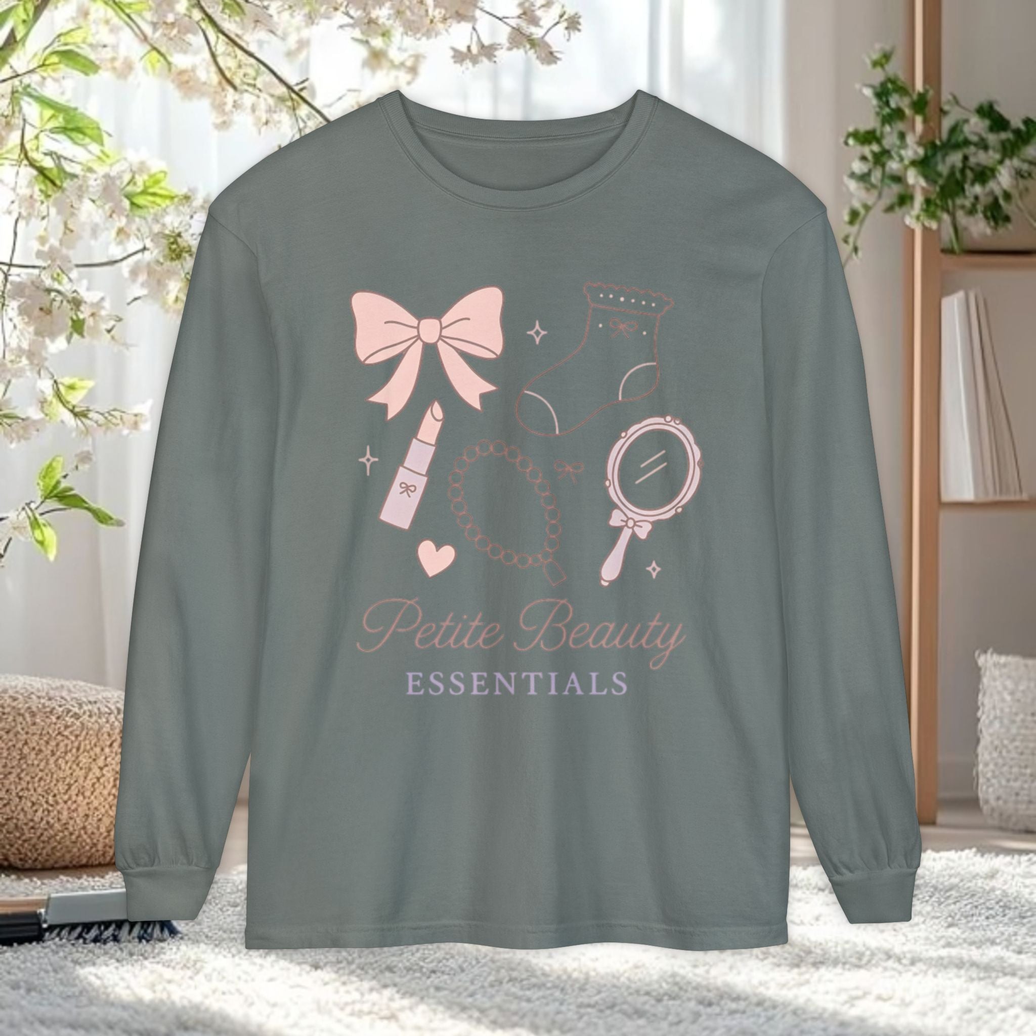 Soft Feminine Cute Long Sleeve T-Shirt
