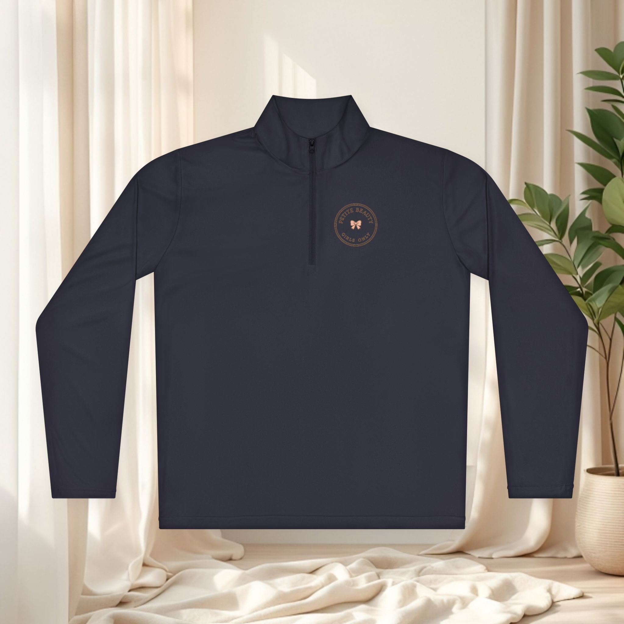 Quiet Club Cute Soft Quarter-Zip Pullover