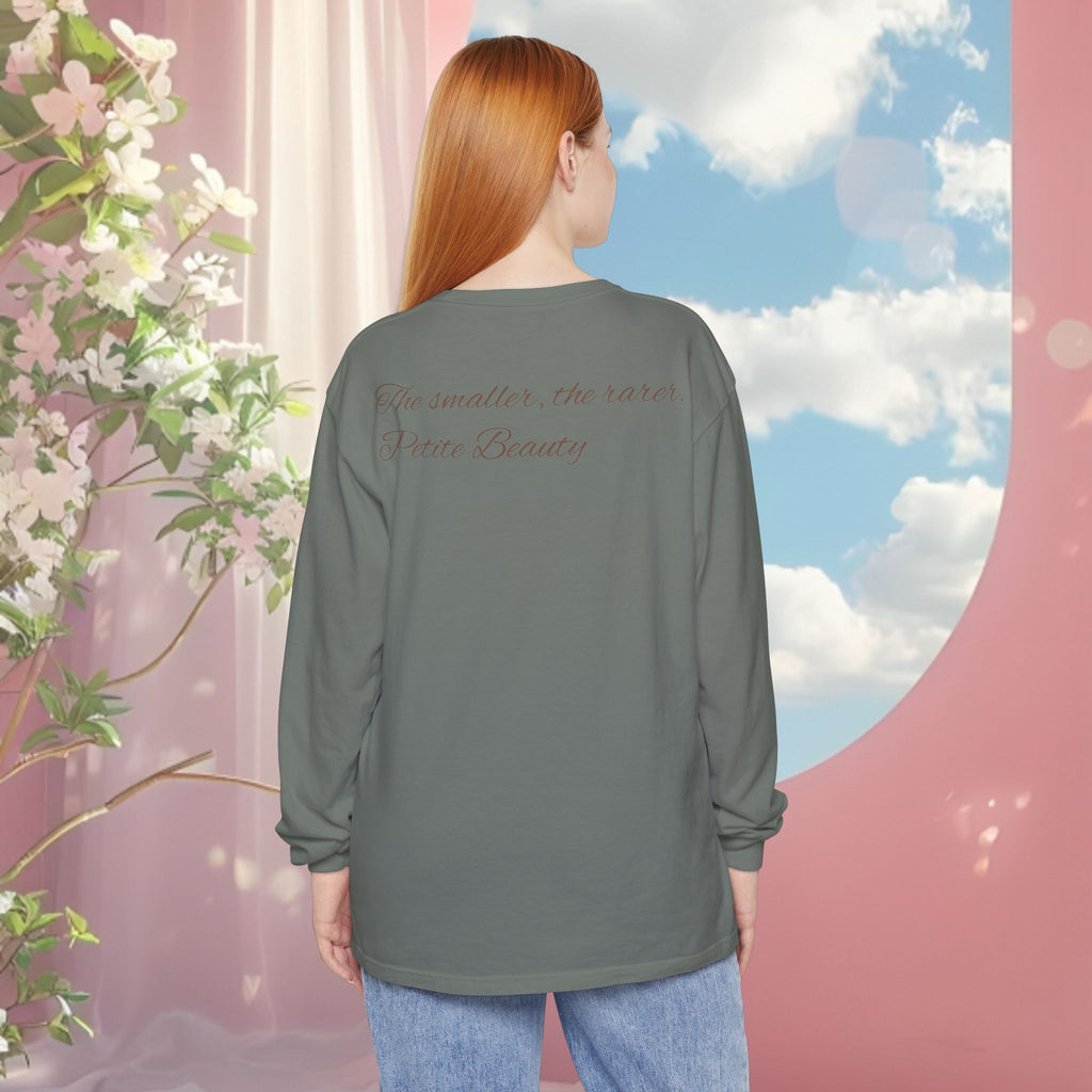 Vintage Pink Feminine Long Sleeve T-Shirt