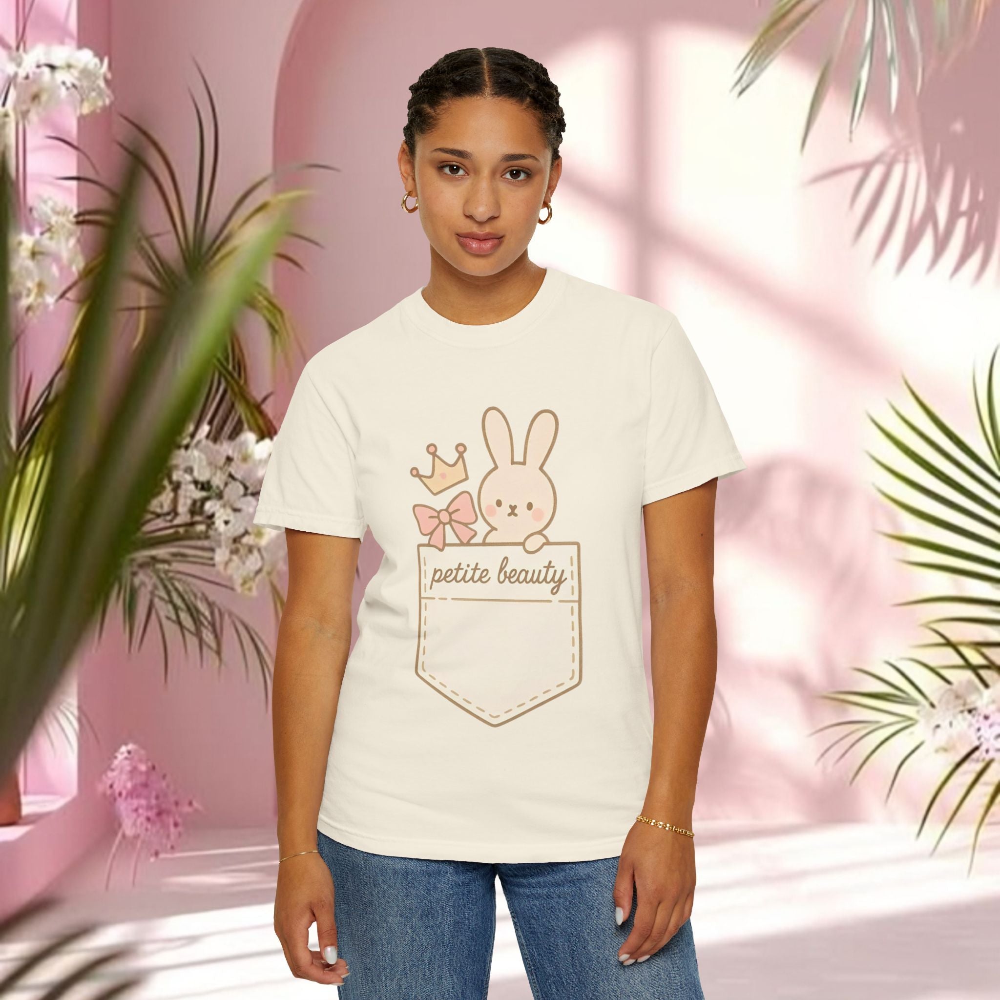 Cute Pink Bunny T-Shirt — Adorable Easter & Everyday Graphic Tee