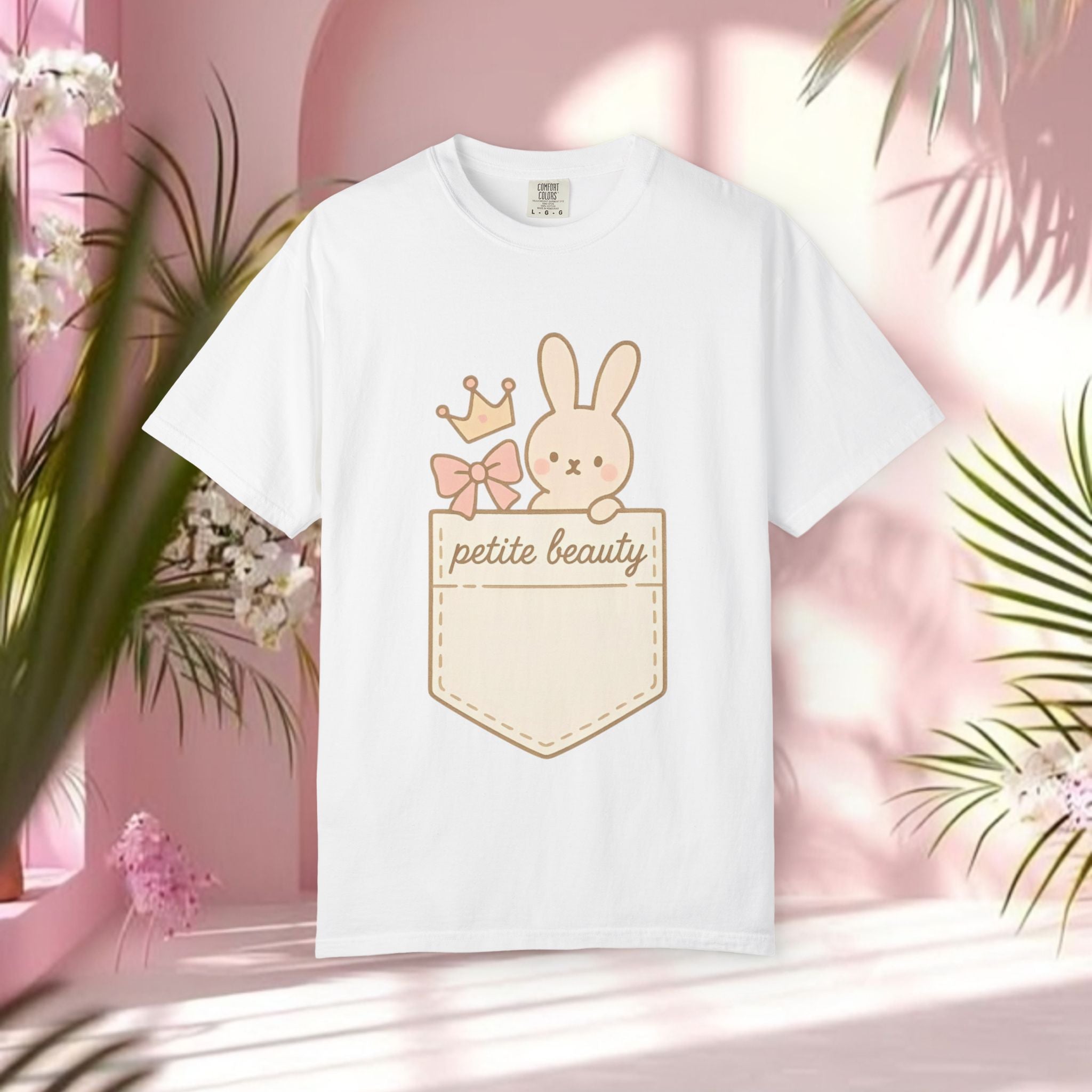Cute Pink Bunny T-Shirt — Adorable Easter & Everyday Graphic Tee