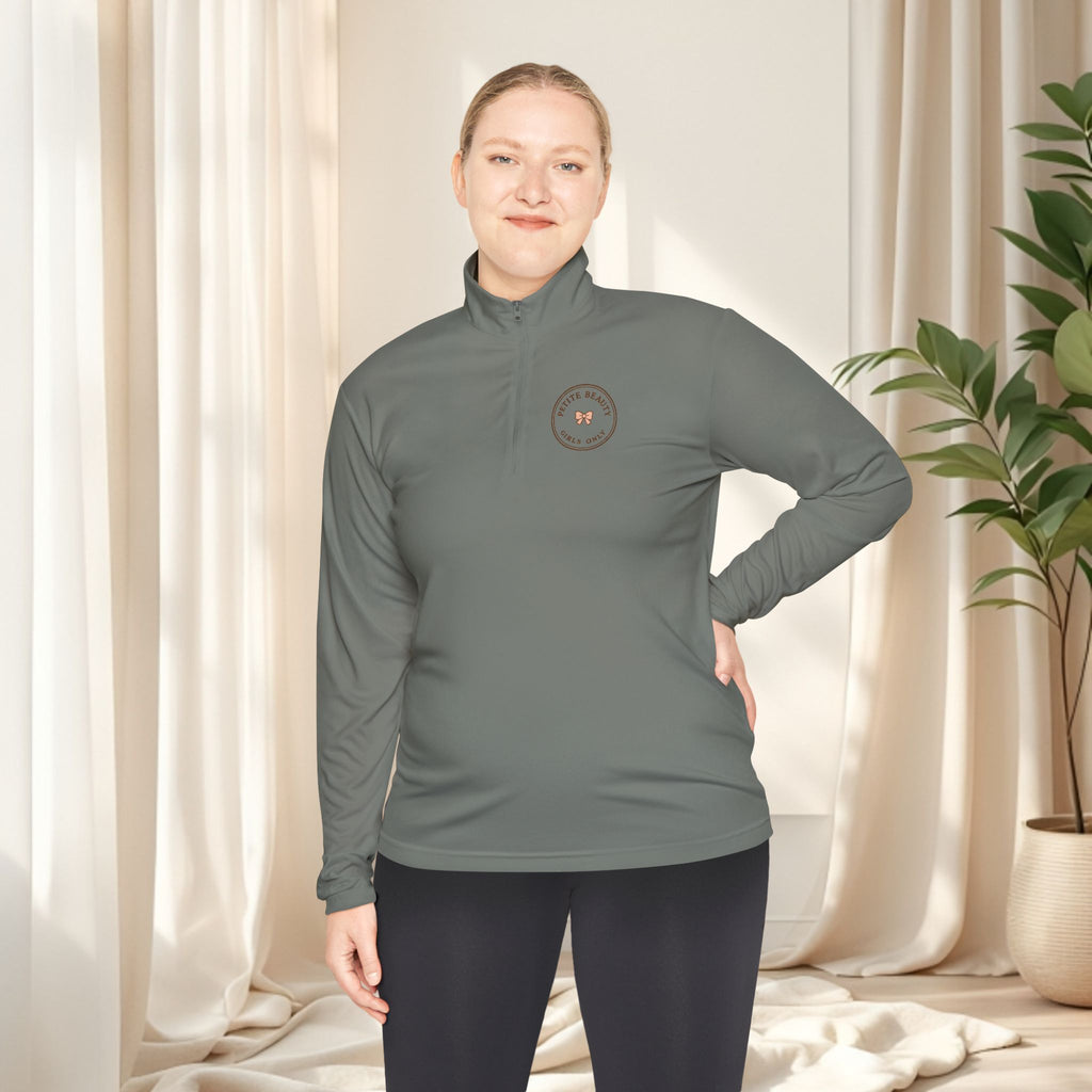 Quiet Club Cute Soft Quarter-Zip Pullover