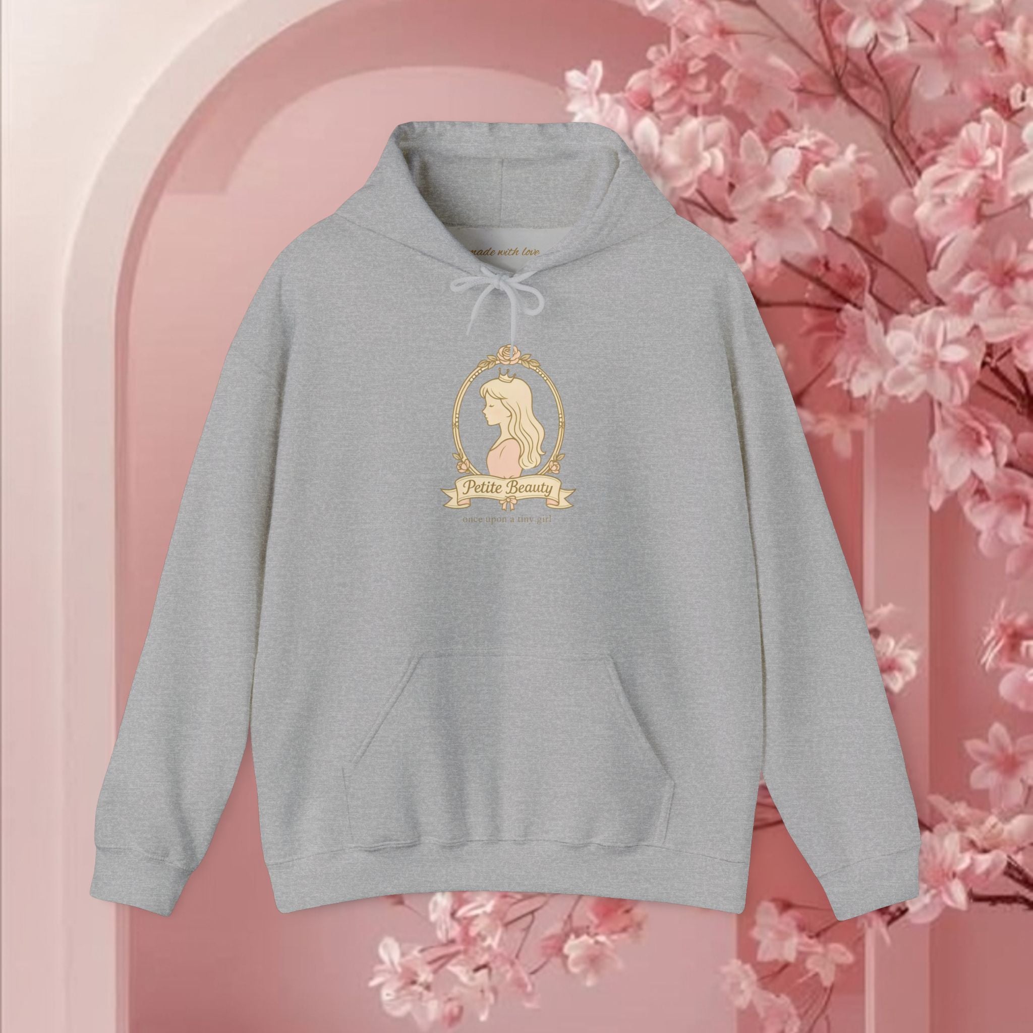 Fairytale Feminine Hooded Sweatshirt — Soft, Romantic Hoodie