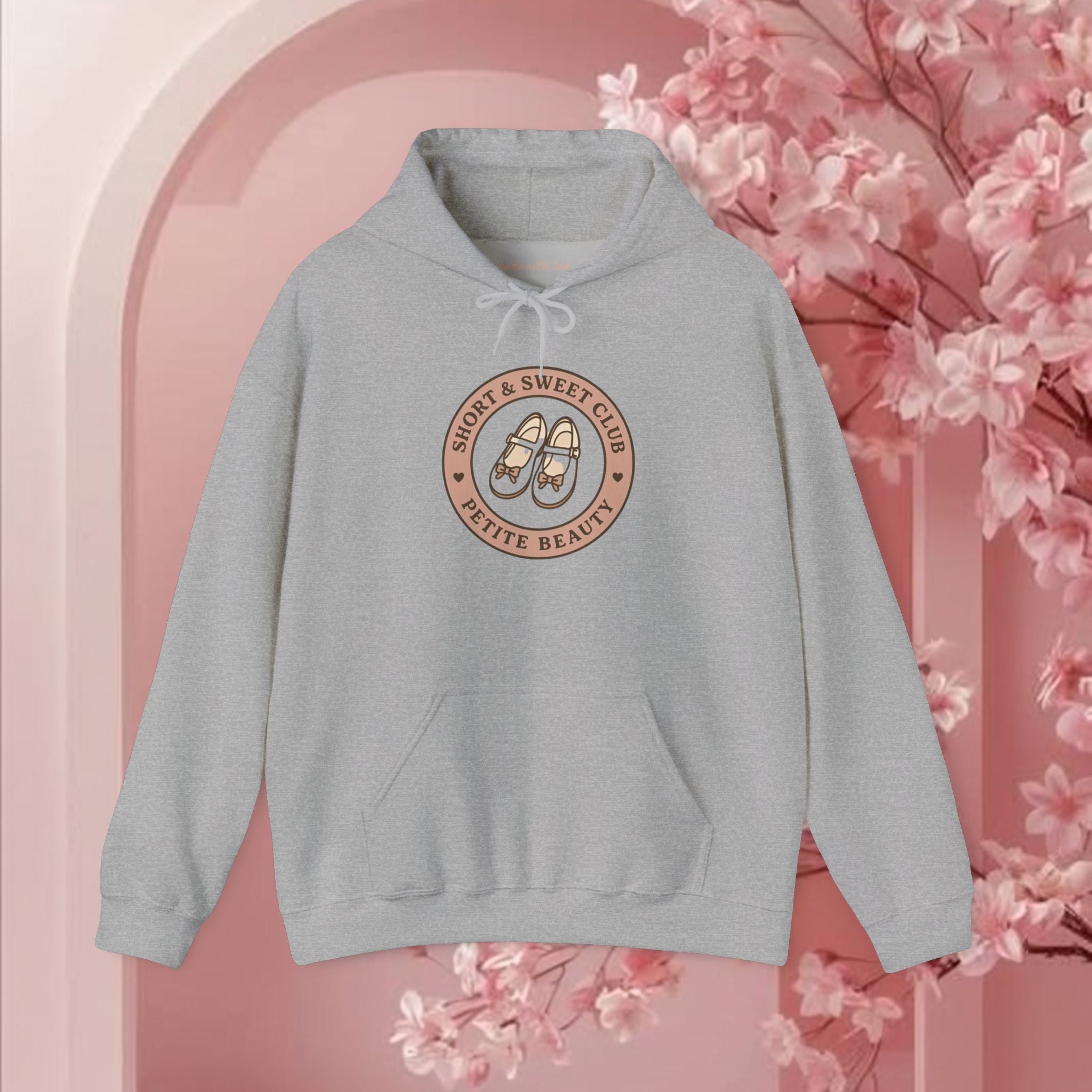 Cute Pink Feminine Hoodie — Pink Cute Sweatshirt