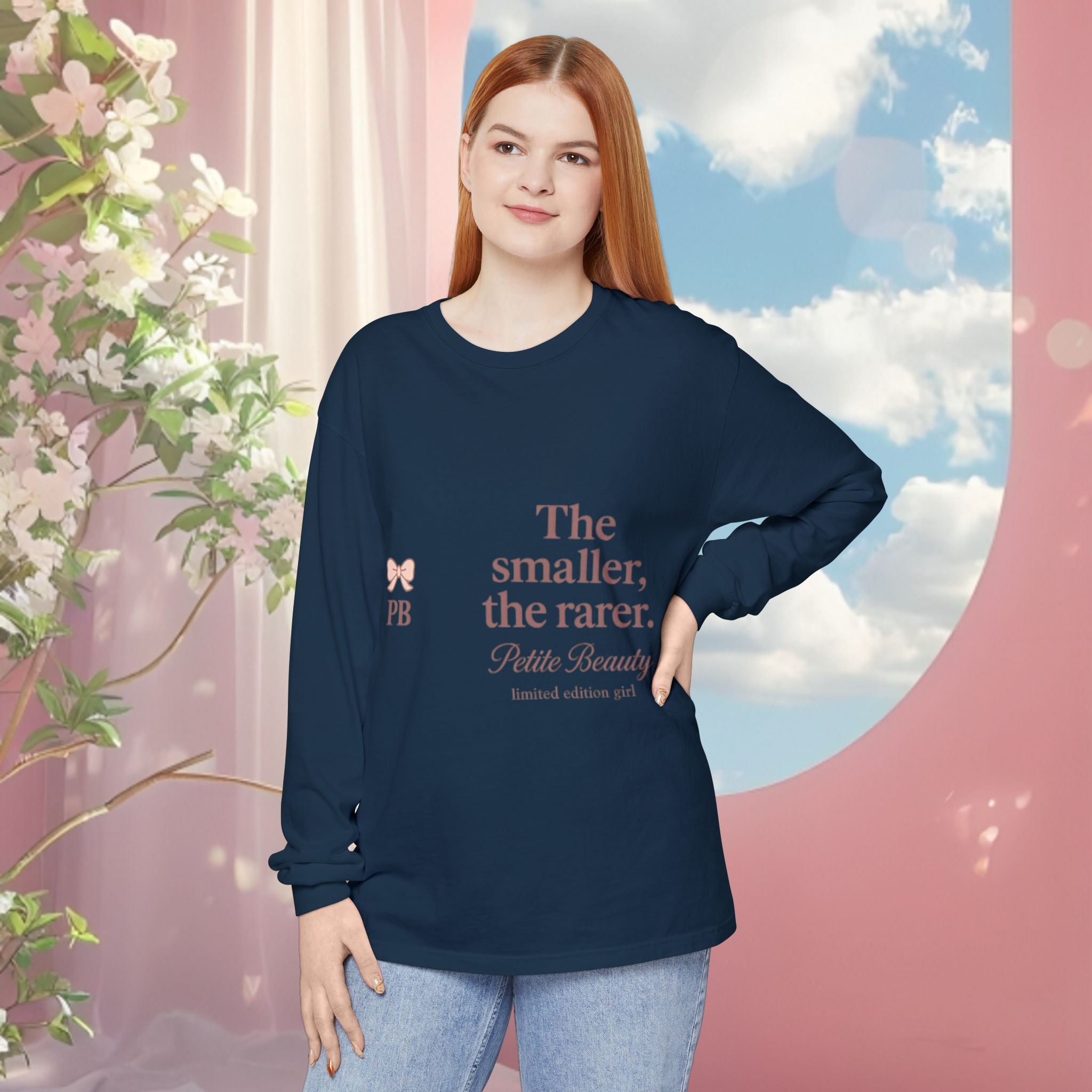 Quiet Declaration Feminine Long Sleeve T-Shirt