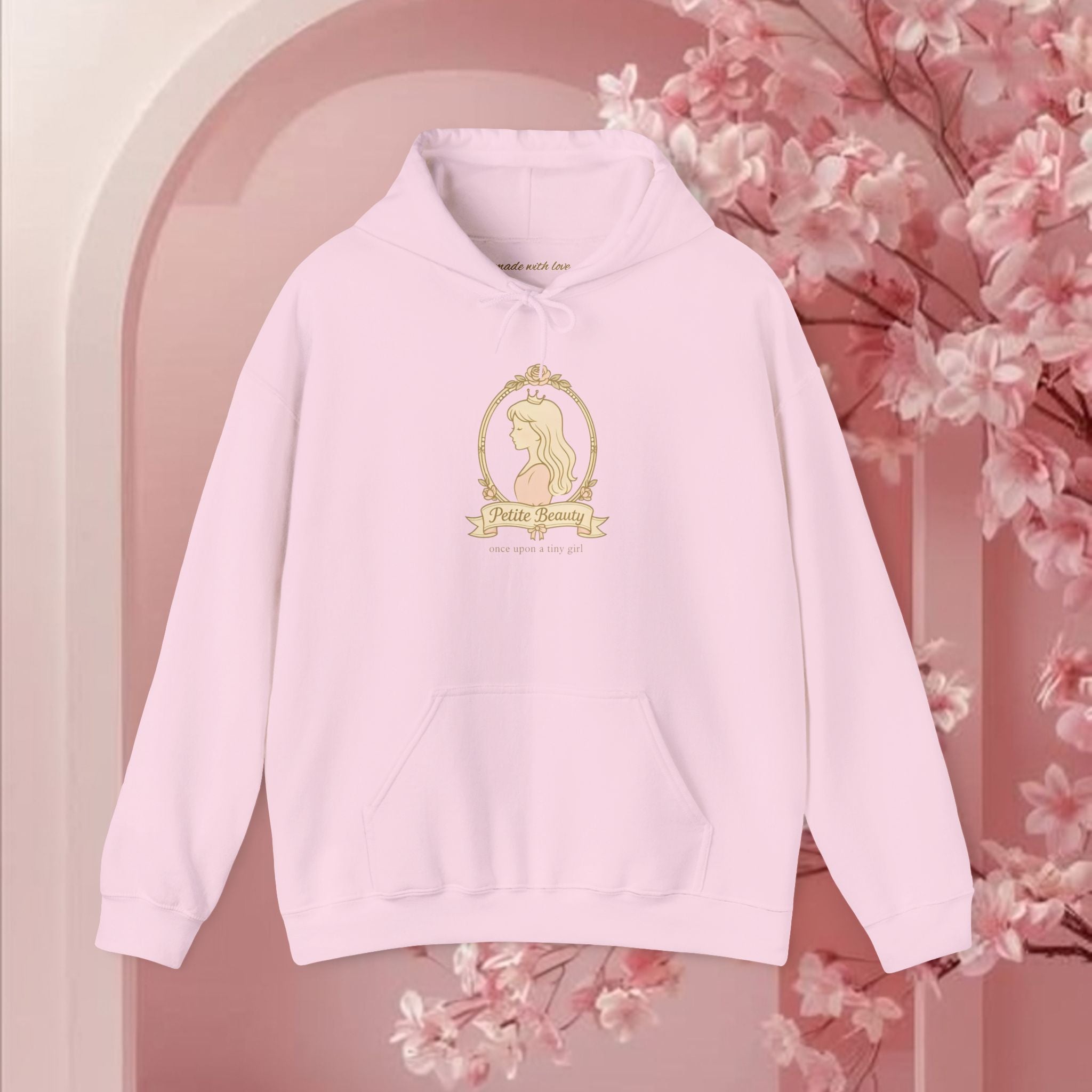 Fairytale Feminine Hooded Sweatshirt — Soft, Romantic Hoodie