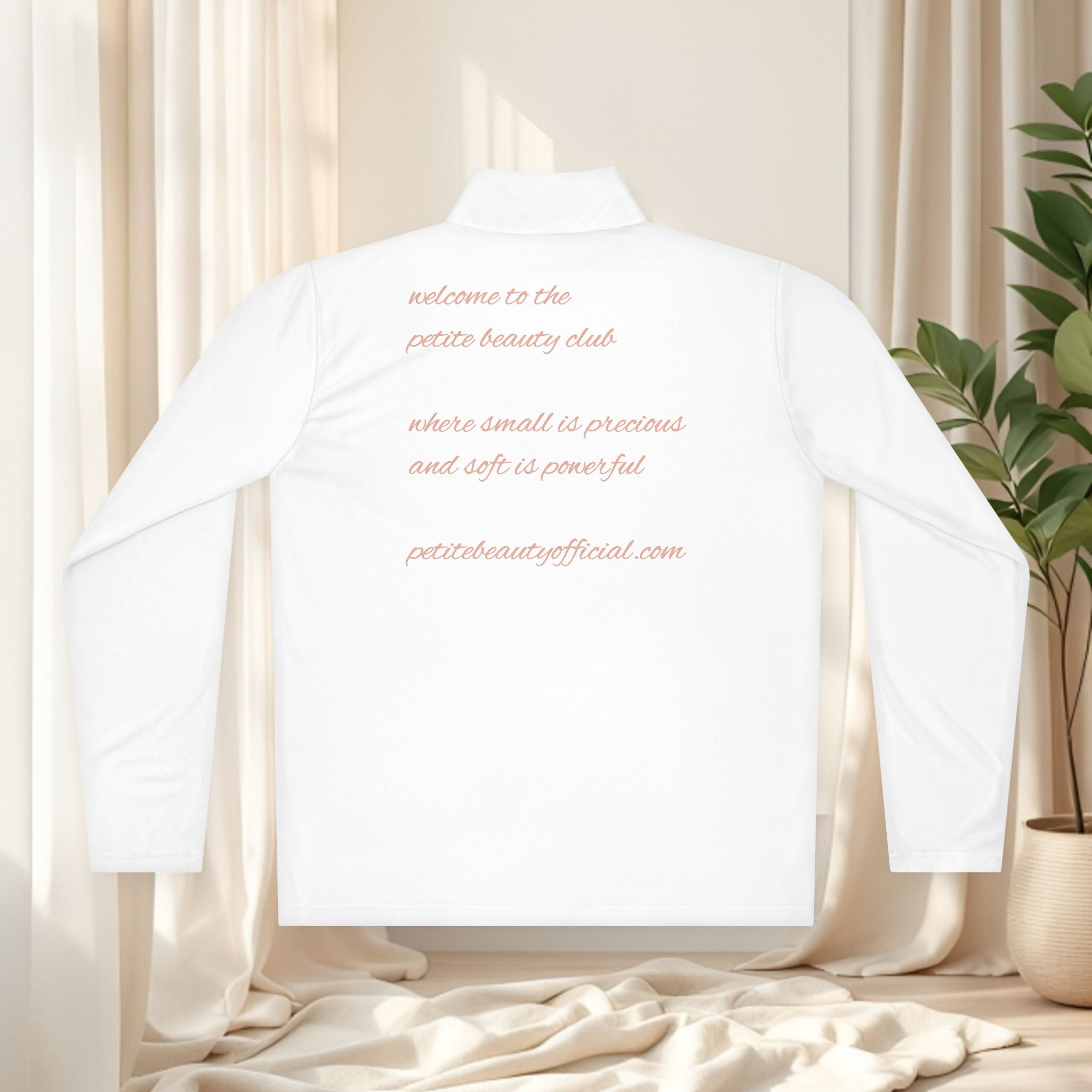 Quiet Club Cute Soft Quarter-Zip Pullover