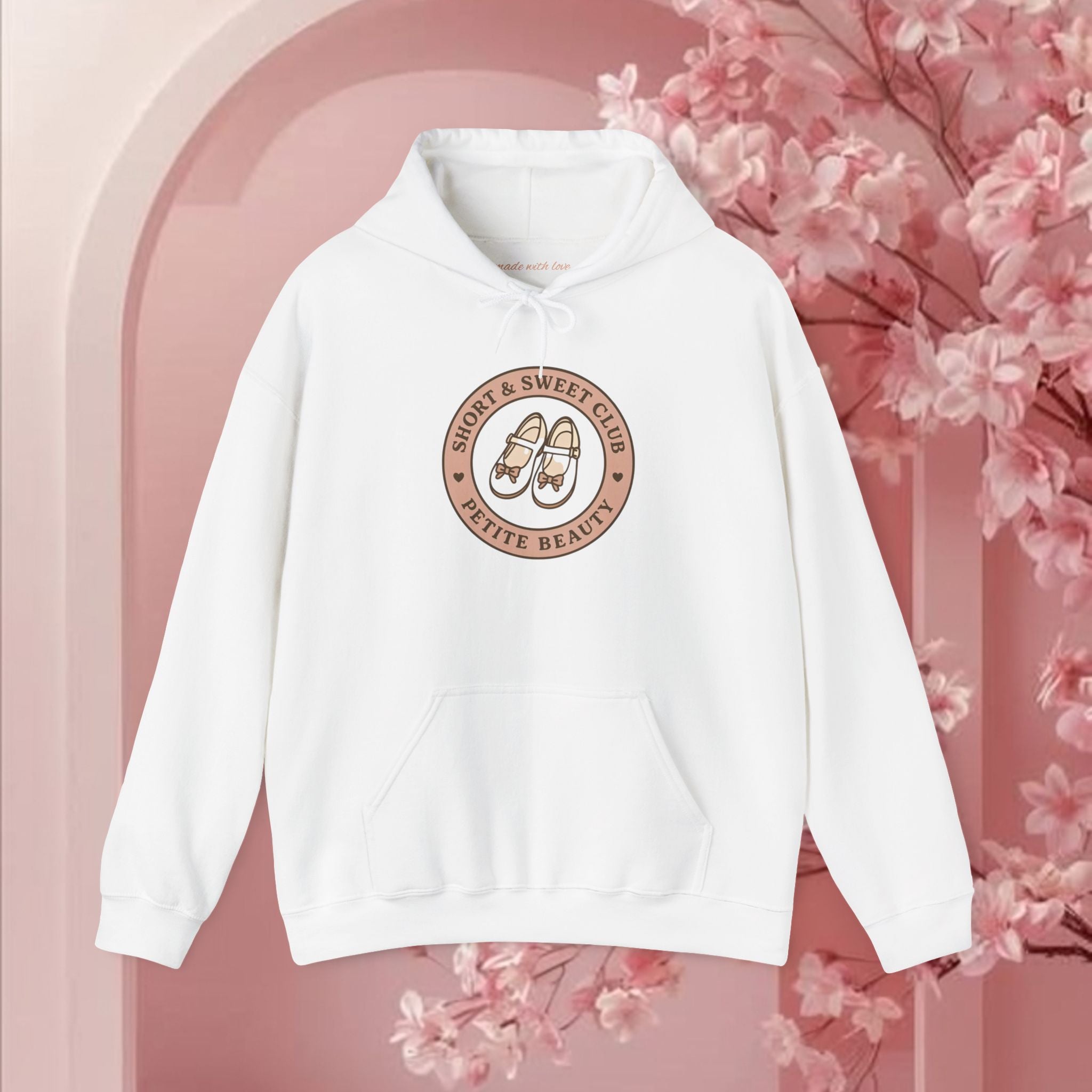 Cute Pink Feminine Hoodie — Pink Cute Sweatshirt