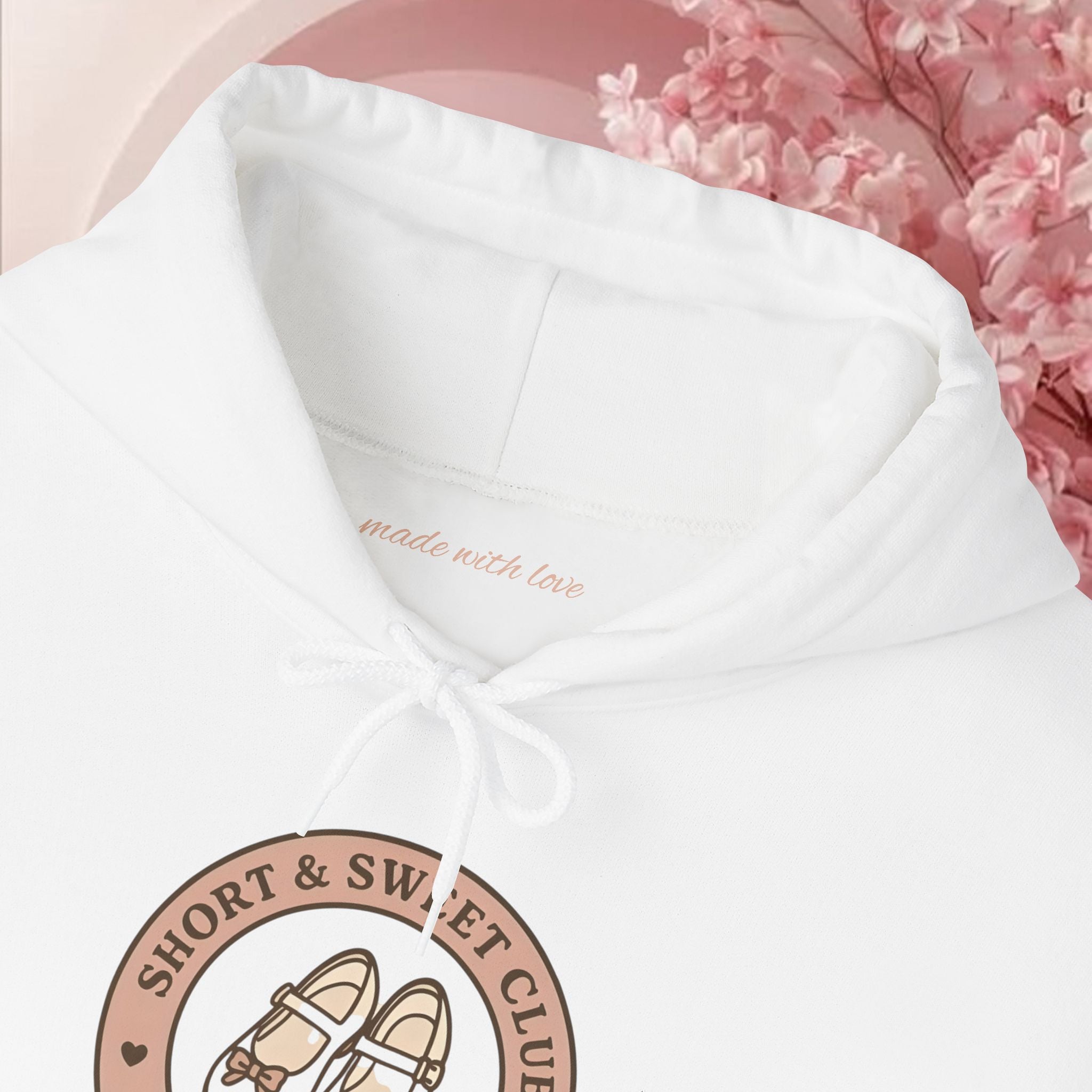 Cute Pink Feminine Hoodie — Pink Cute Sweatshirt