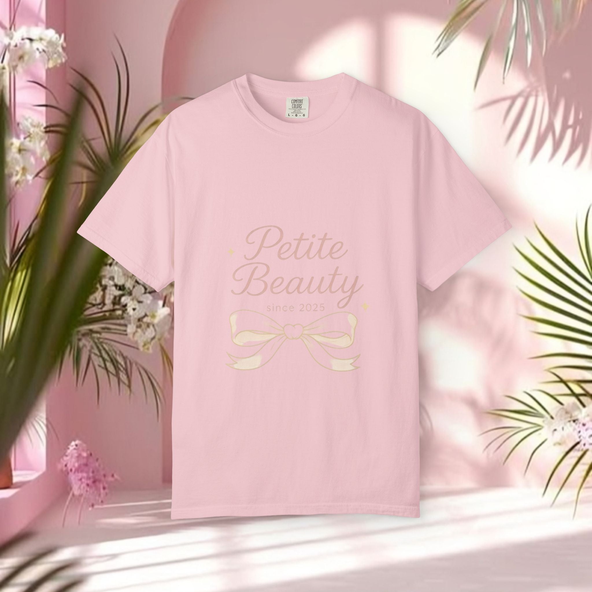 Cute Pink Feminine T-Shirt — Girly Graphic Tee