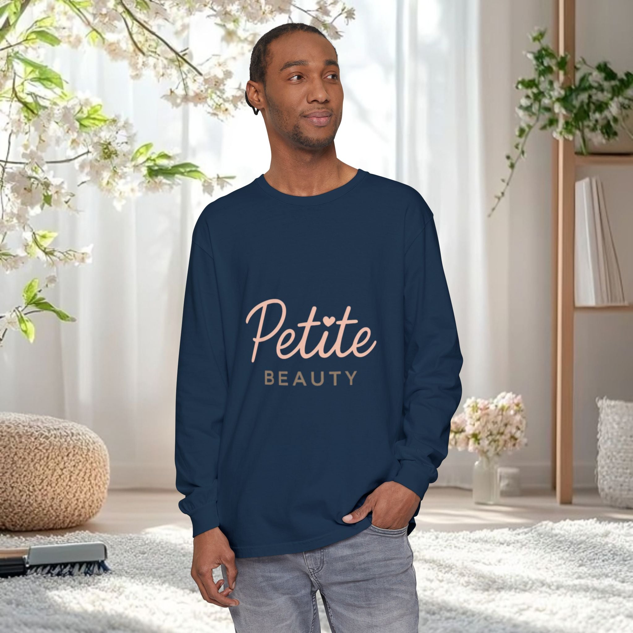 Pink Soft Subtle Long Sleeve T-Shirt