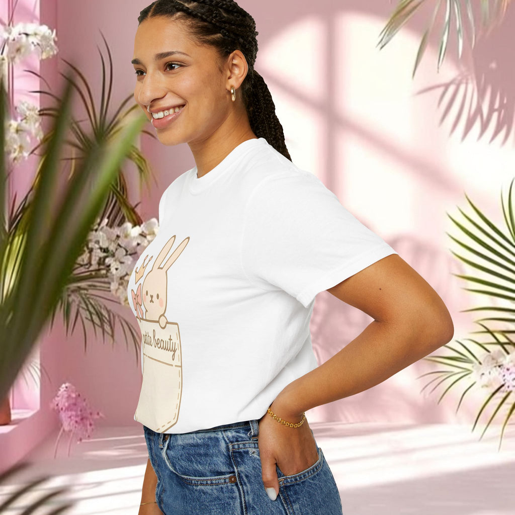 Cute Pink Bunny T-Shirt — Adorable Easter & Everyday Graphic Tee