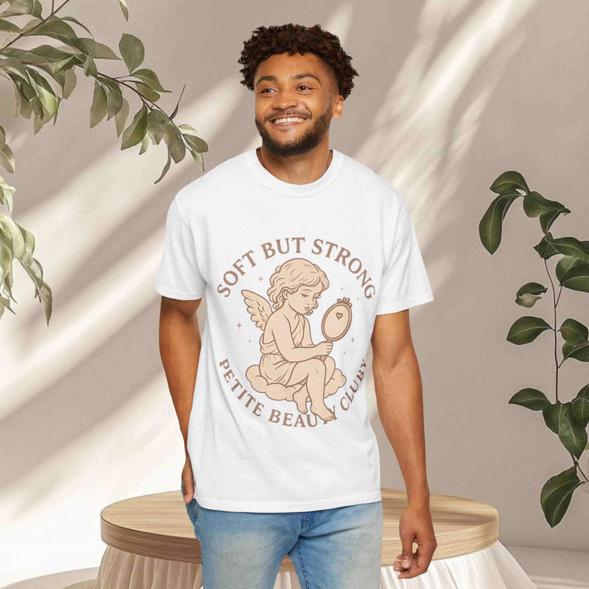 Vintage Angel Feminine T-Shirt — Angel Graphic Tee