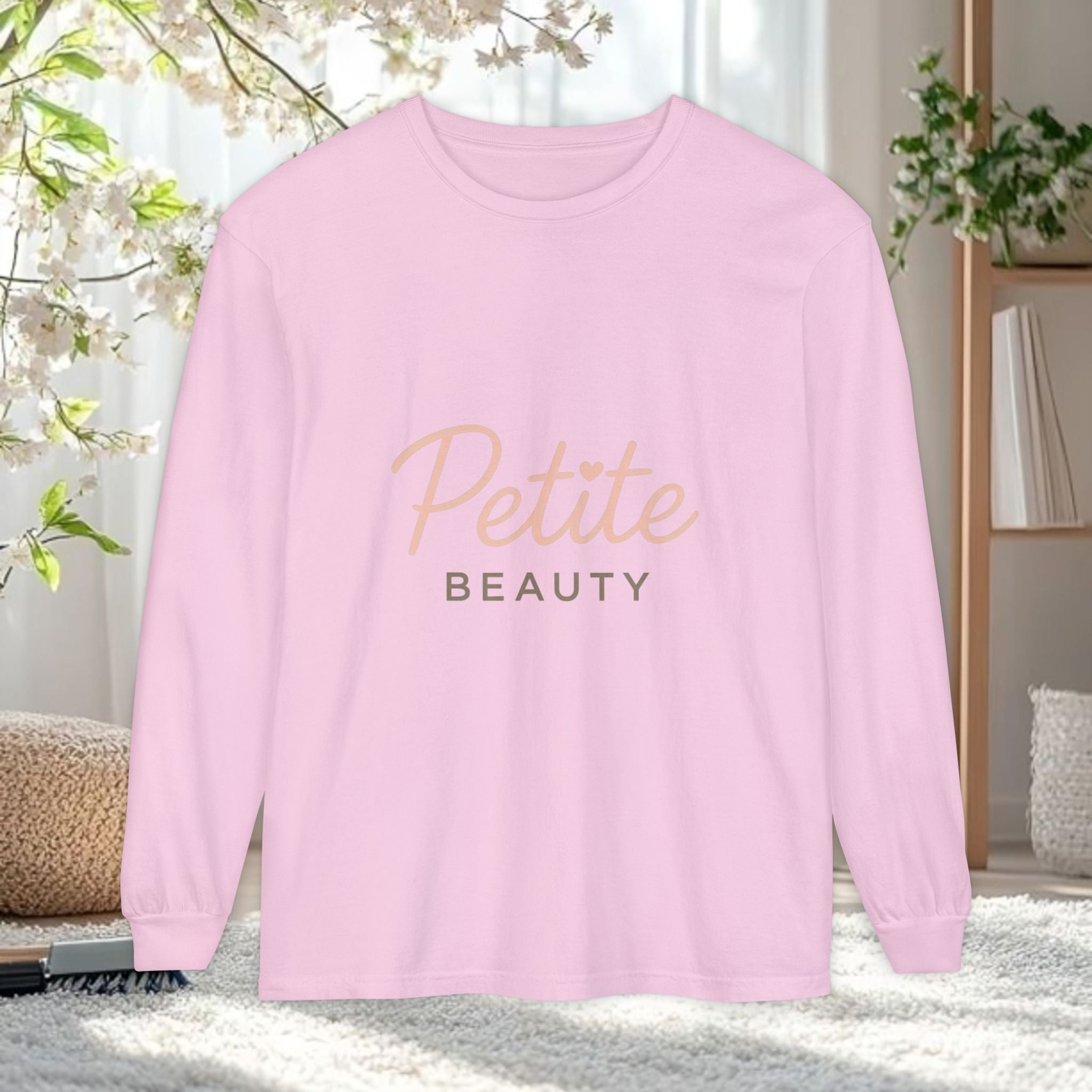 Pink Soft Subtle Long Sleeve T-Shirt