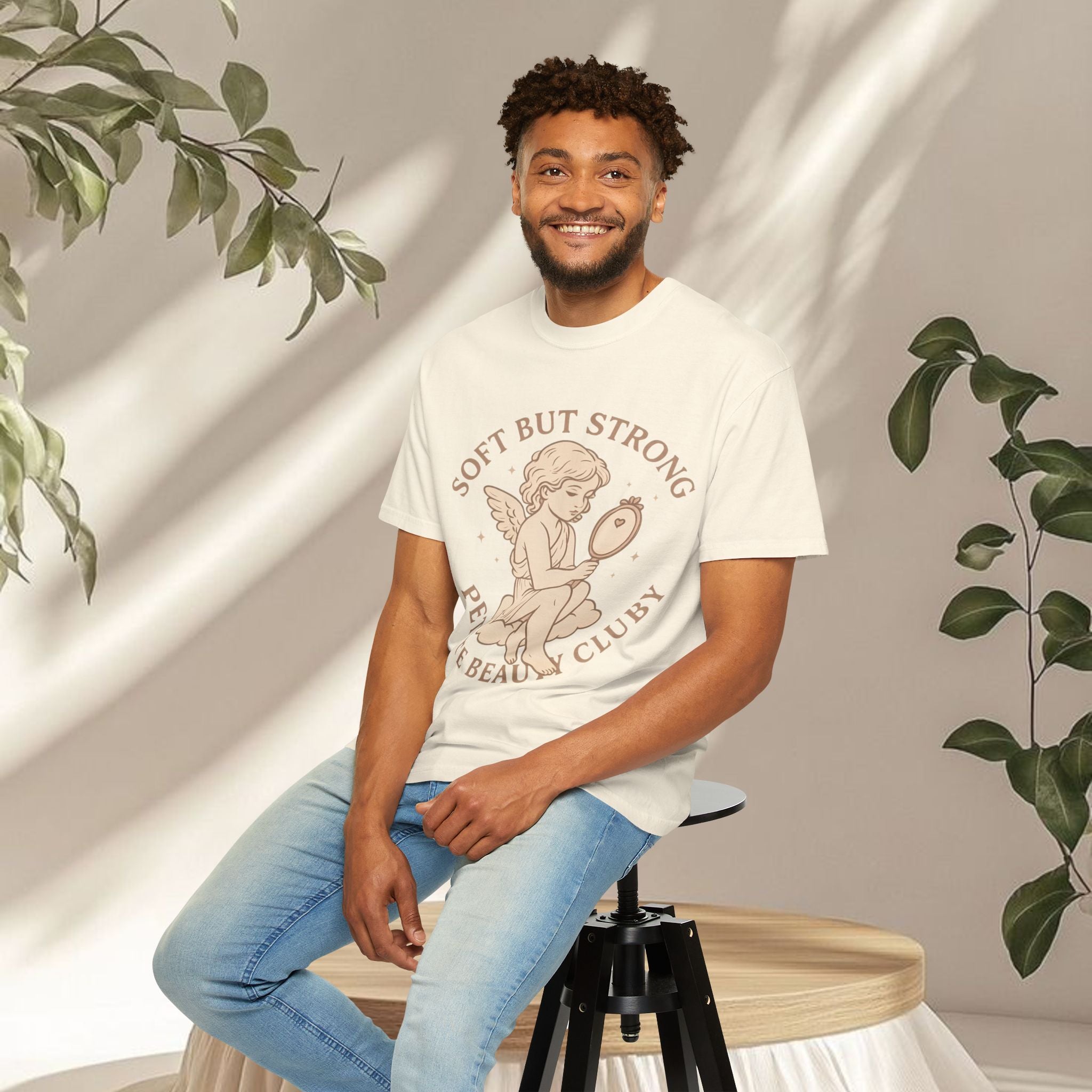 Vintage Angel Feminine T-Shirt — Angel Graphic Tee