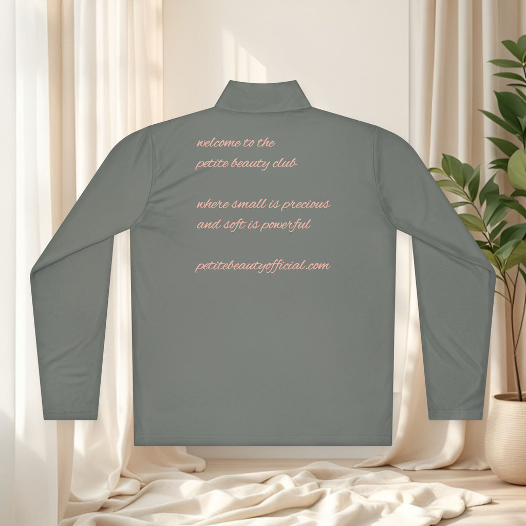 Quiet Club Cute Soft Quarter-Zip Pullover