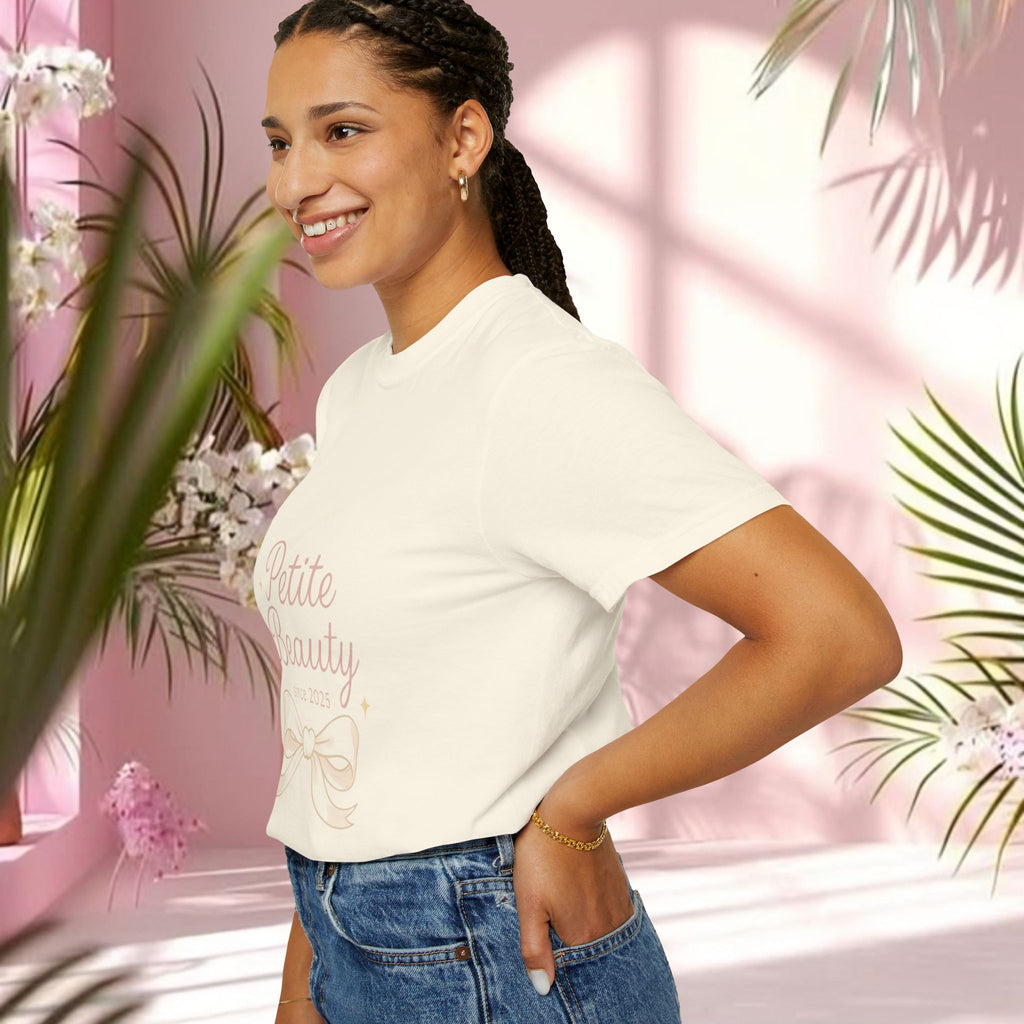 Cute Pink Feminine T-Shirt — Girly Graphic Tee