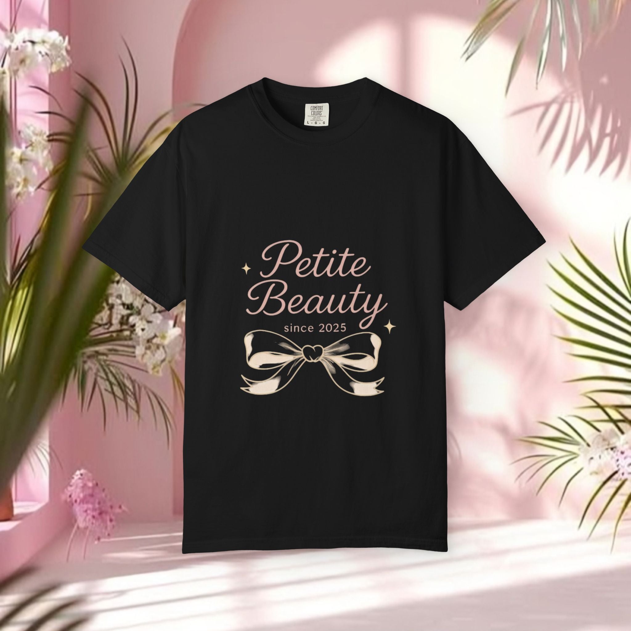 Cute Pink Feminine T-Shirt — Girly Graphic Tee