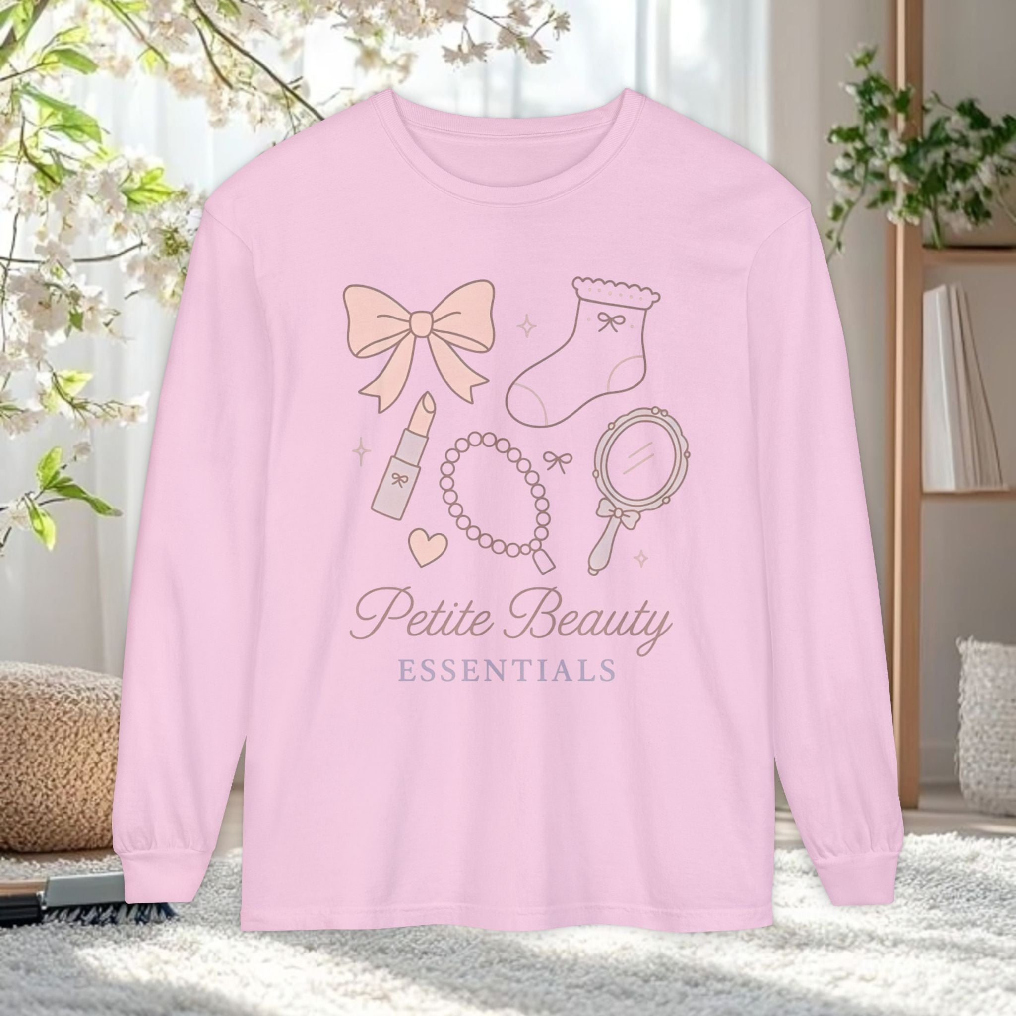 Soft Feminine Cute Long Sleeve T-Shirt