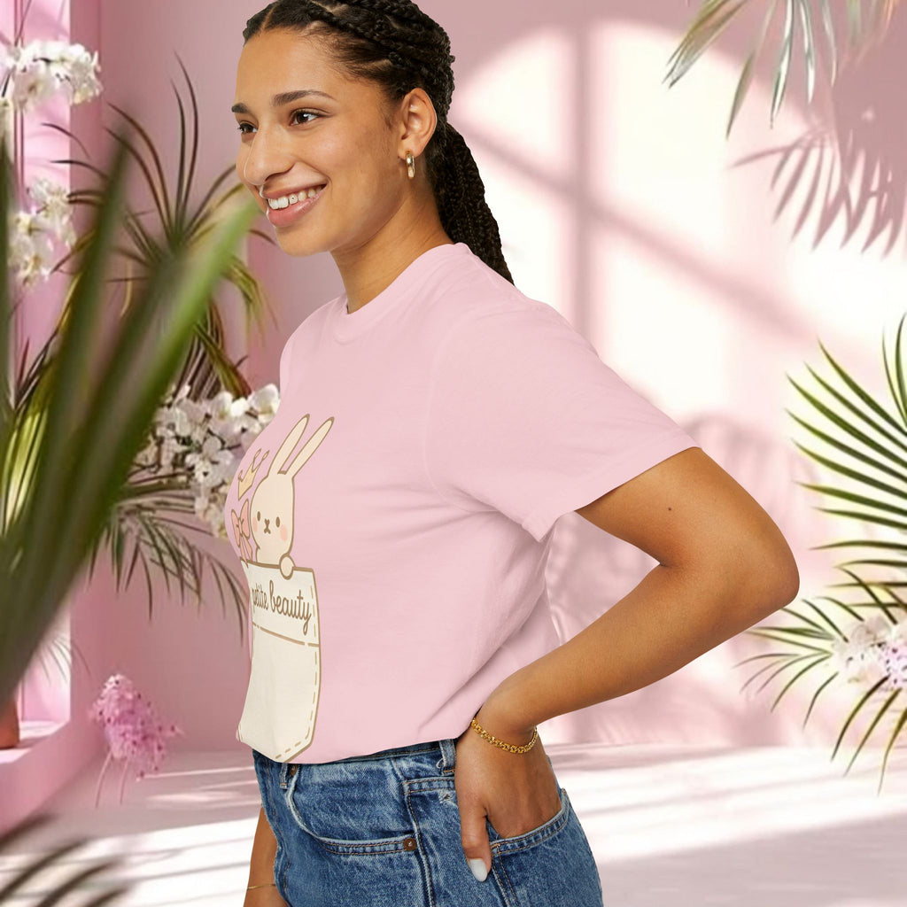 Cute Pink Bunny T-Shirt — Adorable Easter & Everyday Graphic Tee